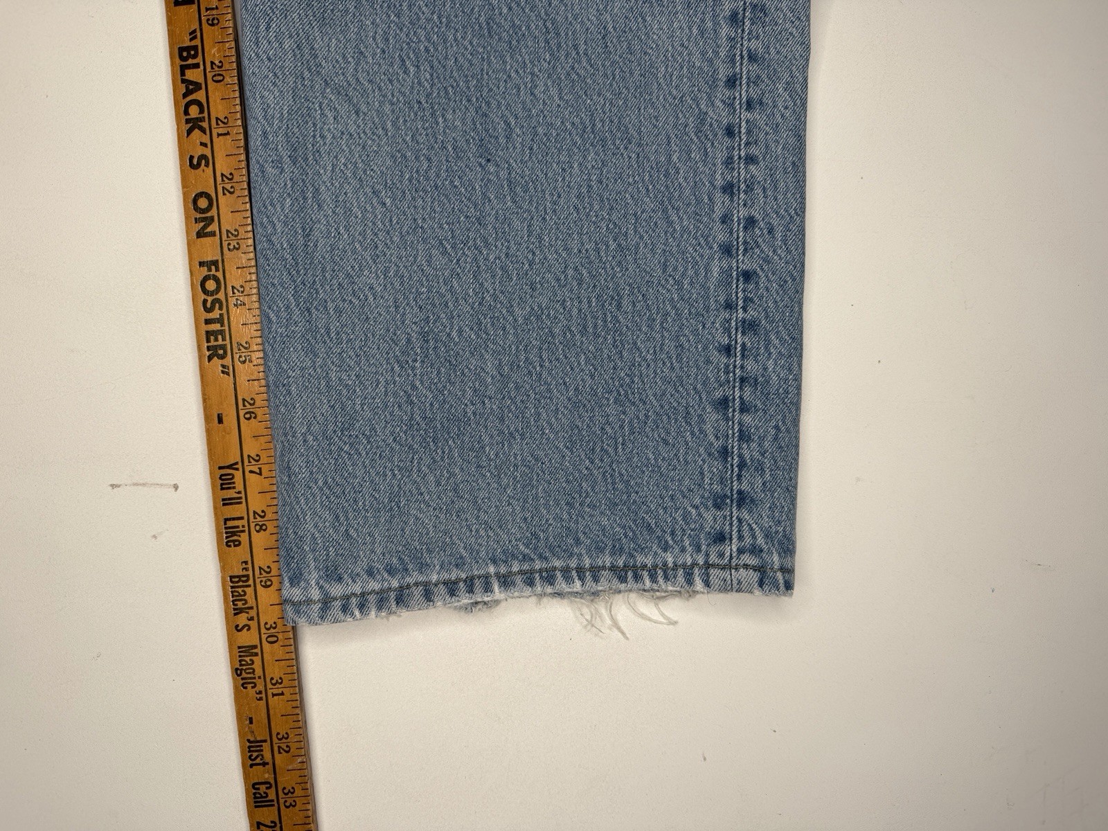 Vintage Levi’s 501 Straight Leg Made In USA Denim Jeans | 45 x 30*