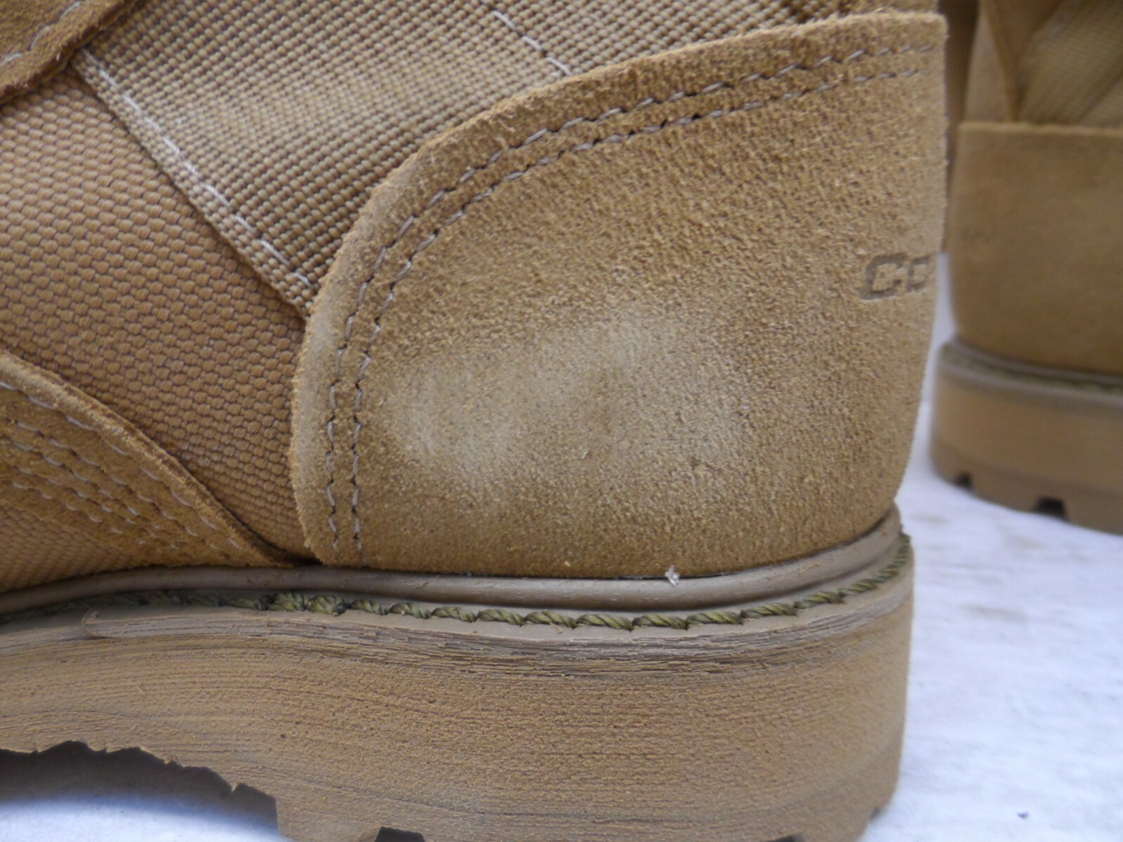 Corcoran Boy’s 10″ Marauder Steel Toe Boots CV27546FR *Made In USA* Tan 5.5D