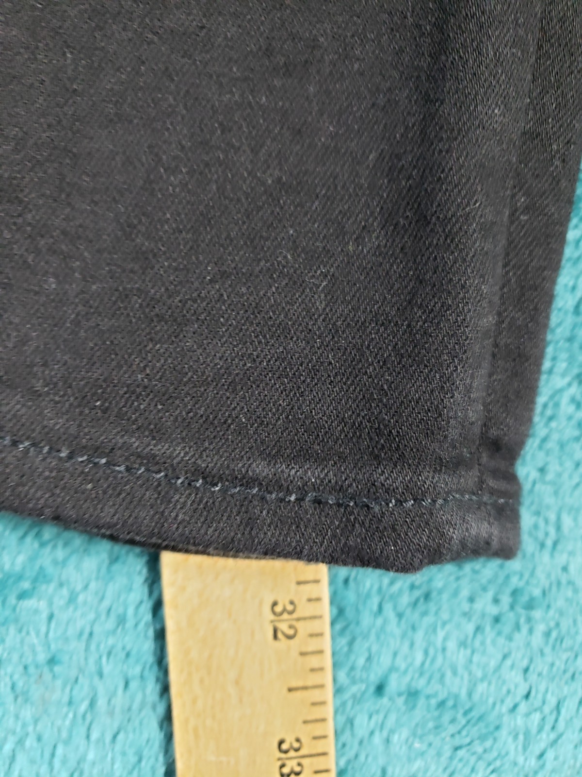 American Eagle Jeans Size 4 Extra Long Women Black Stretch Pant Mid Rise Jegging