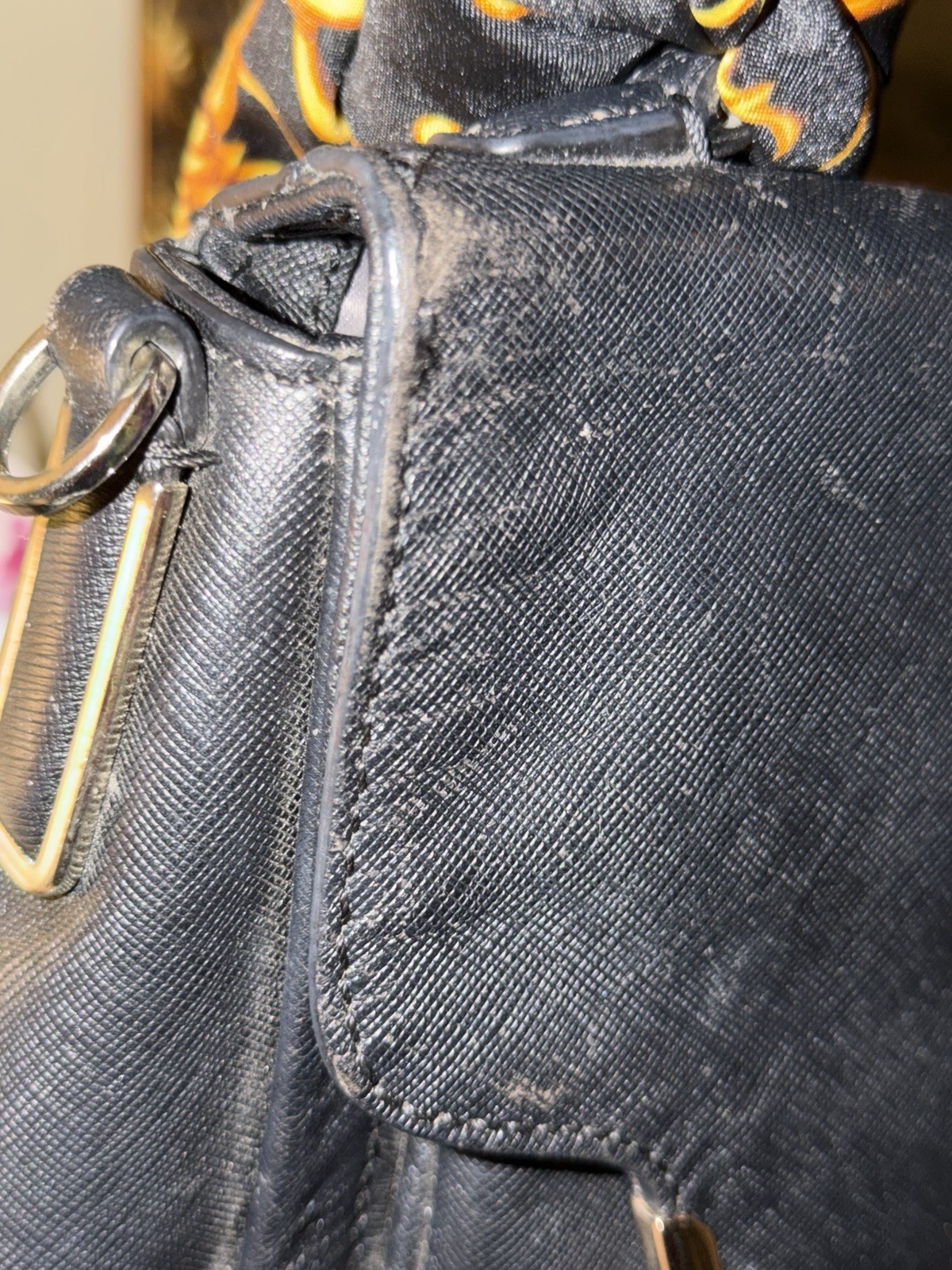 Coach Black Satchel Top Handle Turn Lock Zip Crossbody Strap