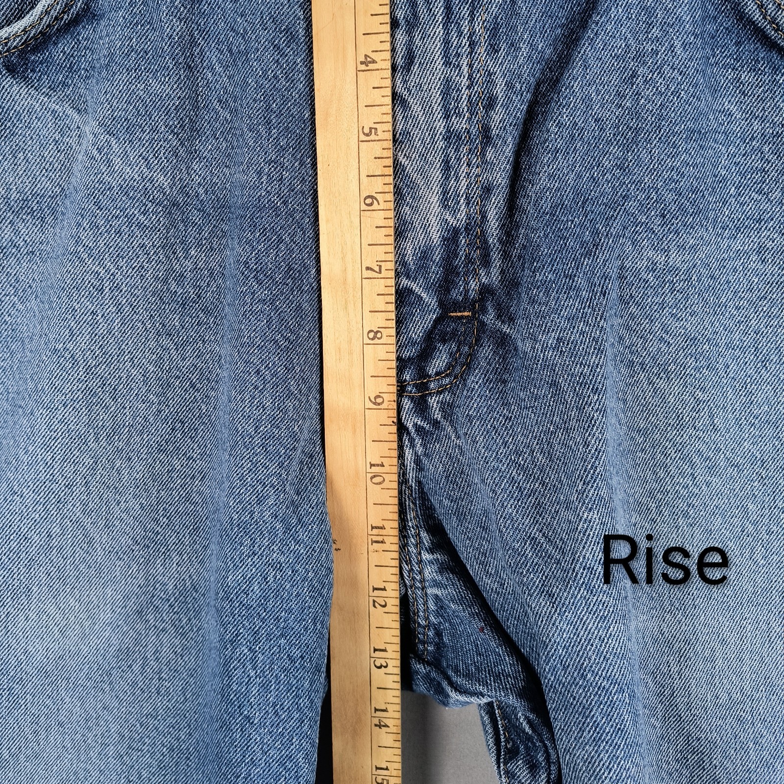 Wrangler Riggs Workwear Carpenter Jeans Mens 36 x 25.5 Cropped Relaxed Straight