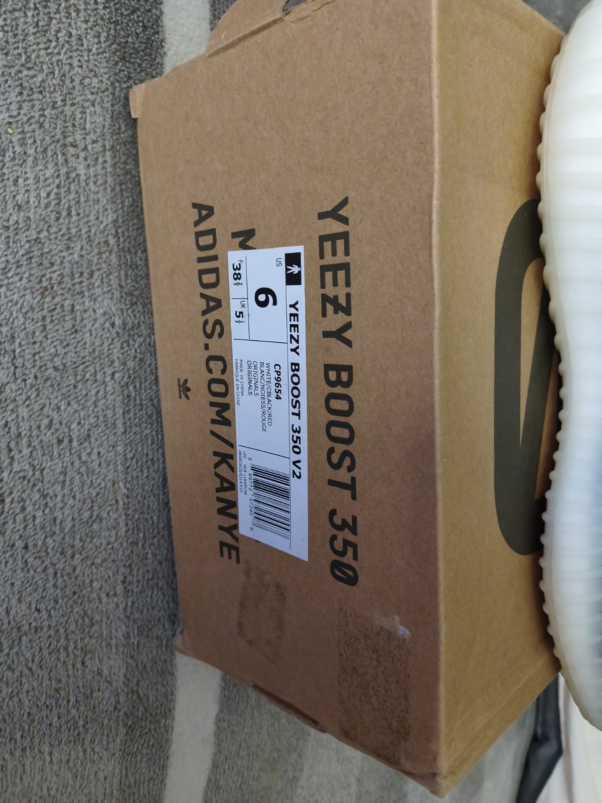 Size 6 – adidas Yeezy Boost 350 V2 Low Zebra