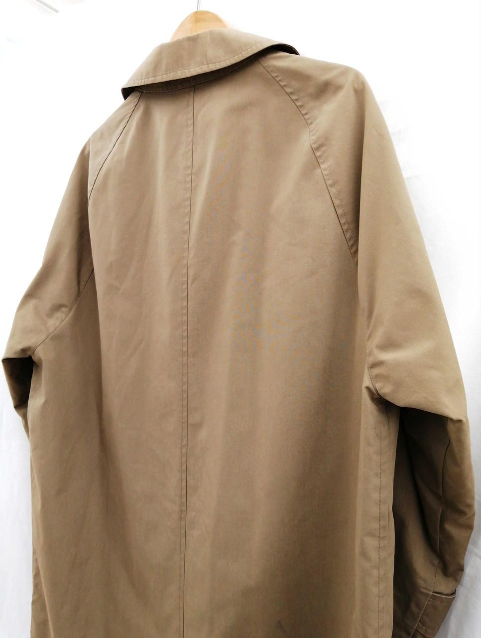 BURBERRYS One Sleeve 80s Long Coat Made in Spain Nova Check Used