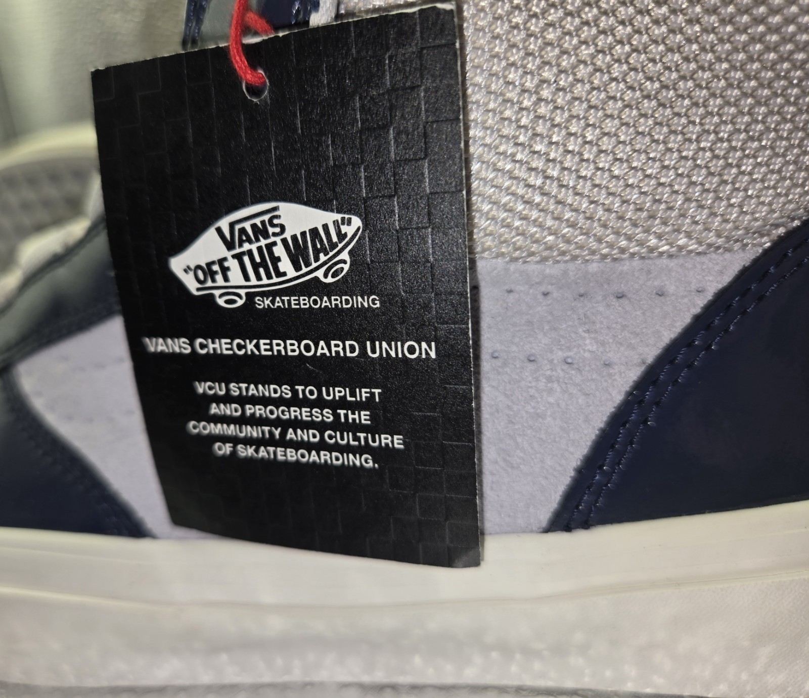 Vans x Quarter Snacks 9.5M/ 11W Skate MC 96 VCU Blue QD
