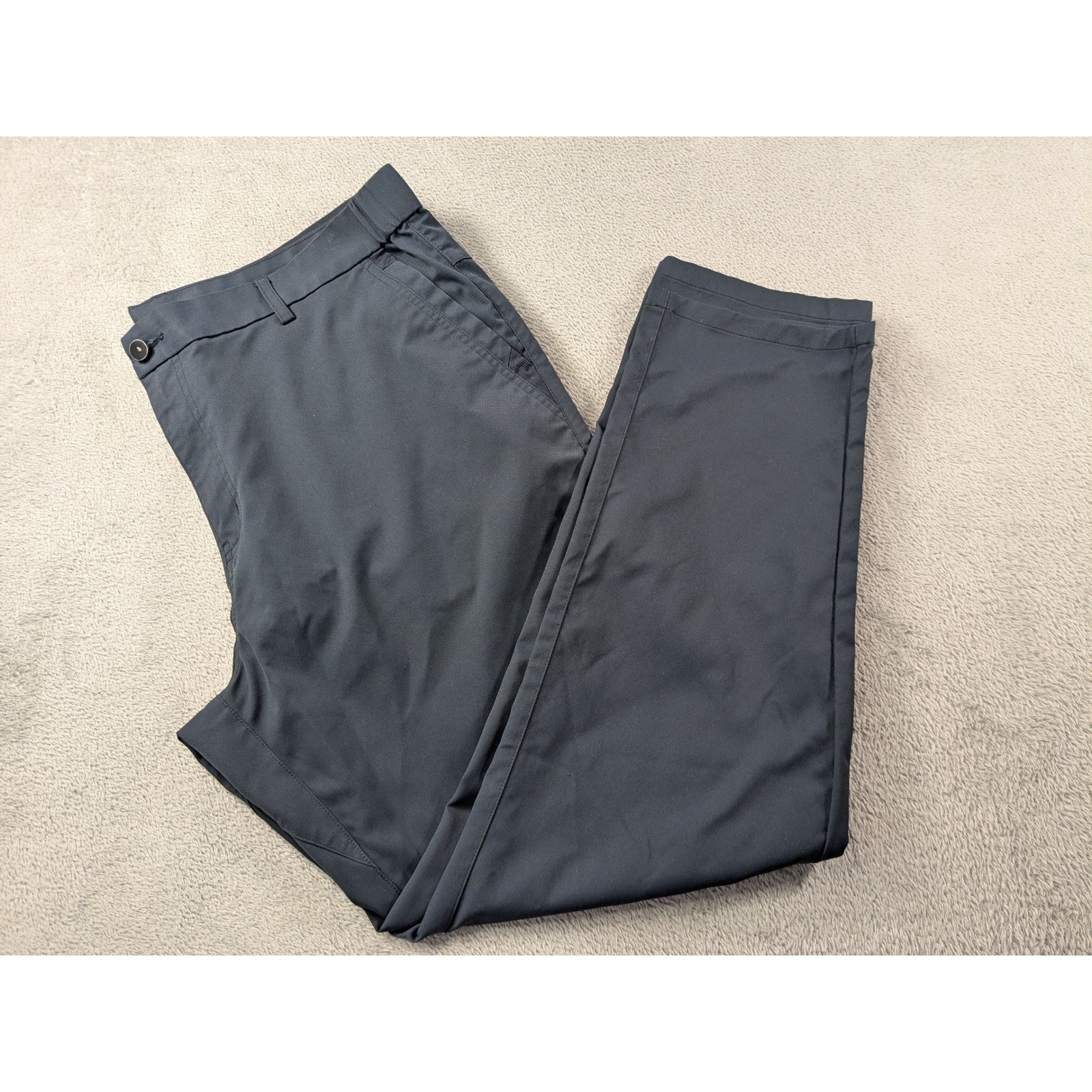 JACK ARCHER Deep Blue Polyester Chino Pants Men’s Size 38×30