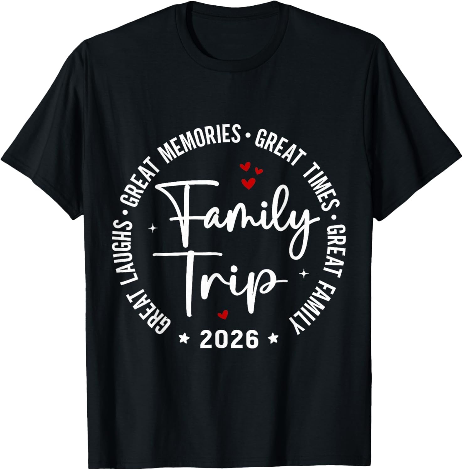 Family Trip Vacation 2026 Matching Summer Group Tees T Shirts