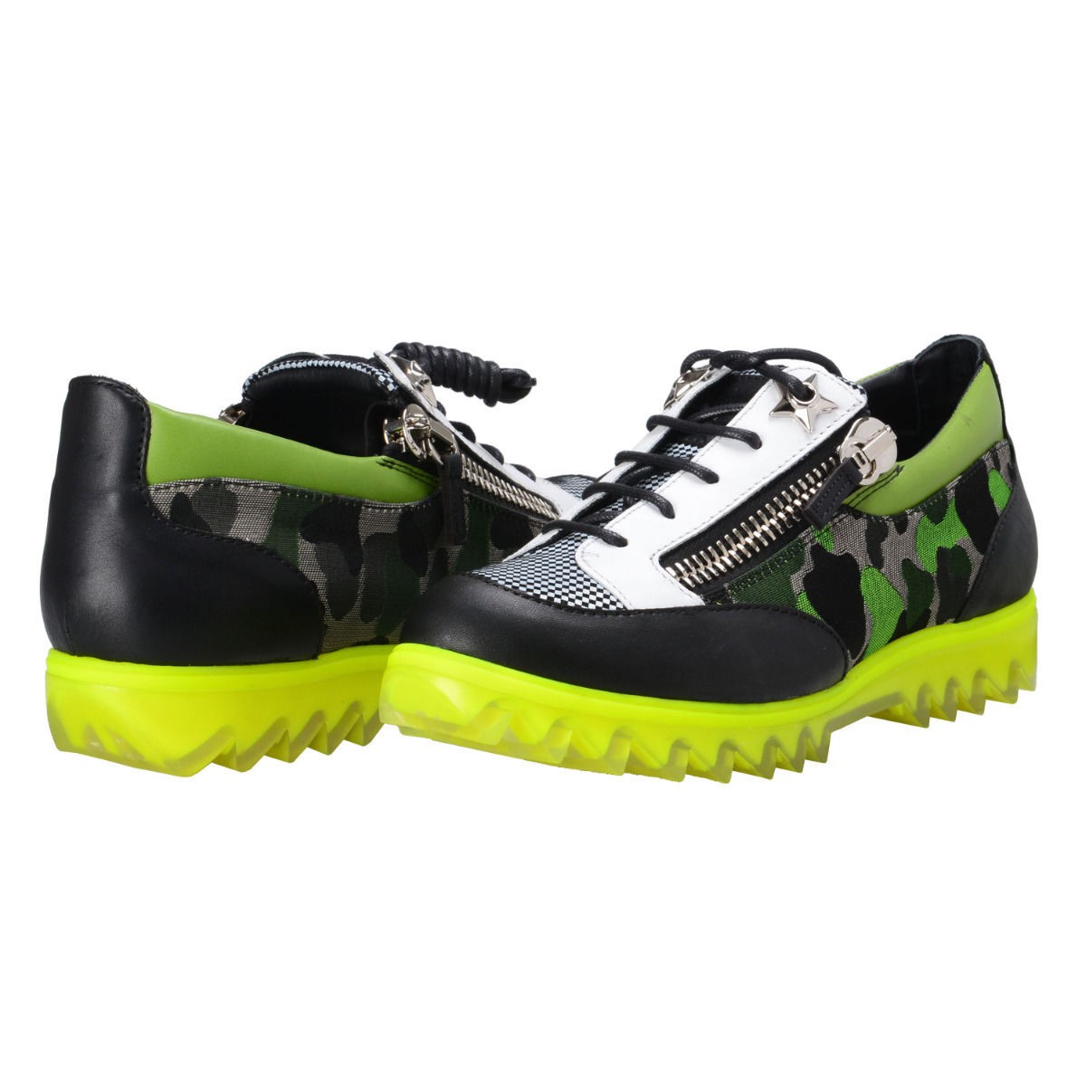 Giuseppe Zanotti Homme Leather Sneakers Shoes 6 7 8 8.5 9 9.5 10 10.5 11 12 13