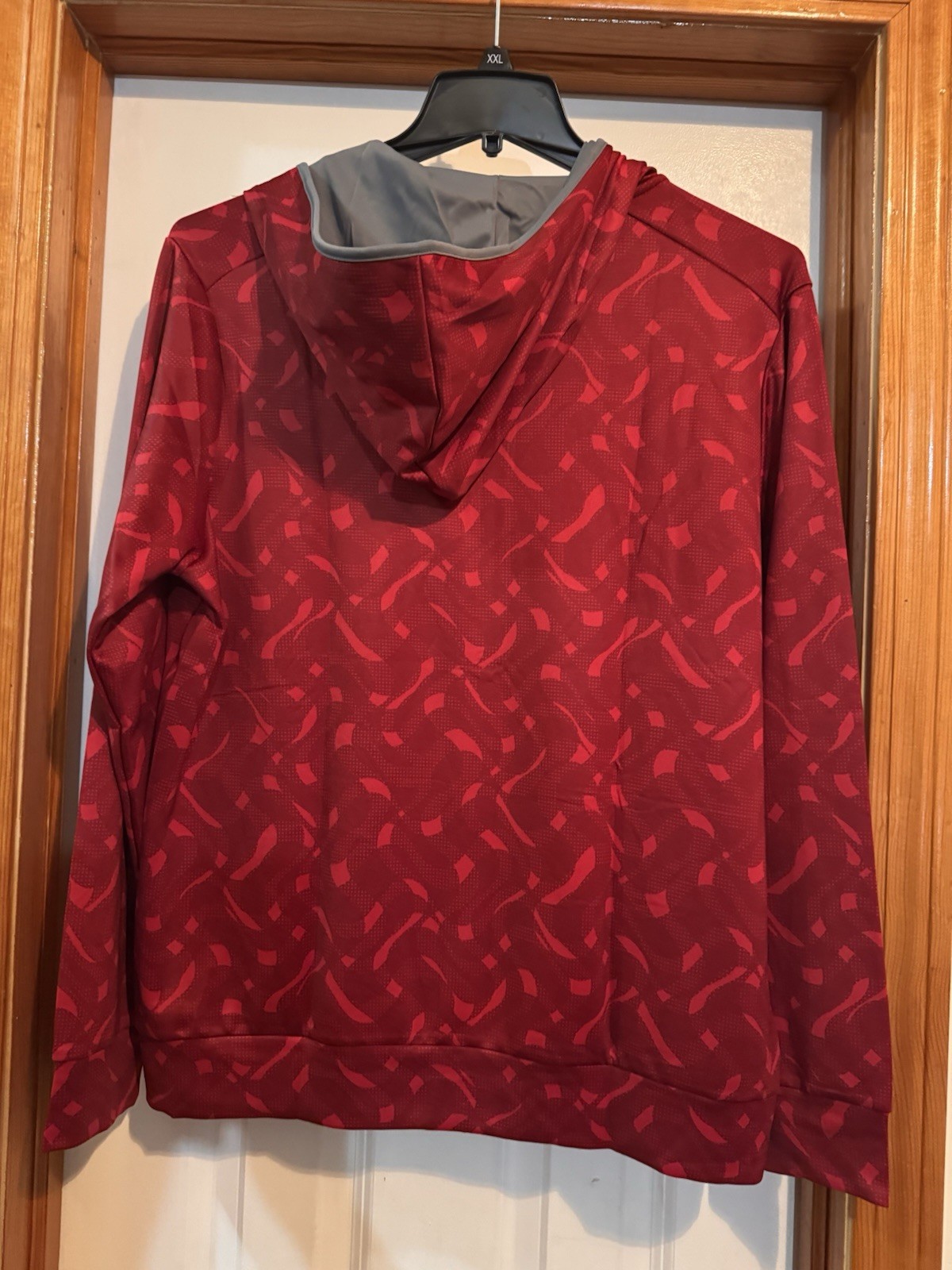 Antigua Apparel – Phantom Men’s Hooded Jacket ;red Color ,The Lions Of Morocco