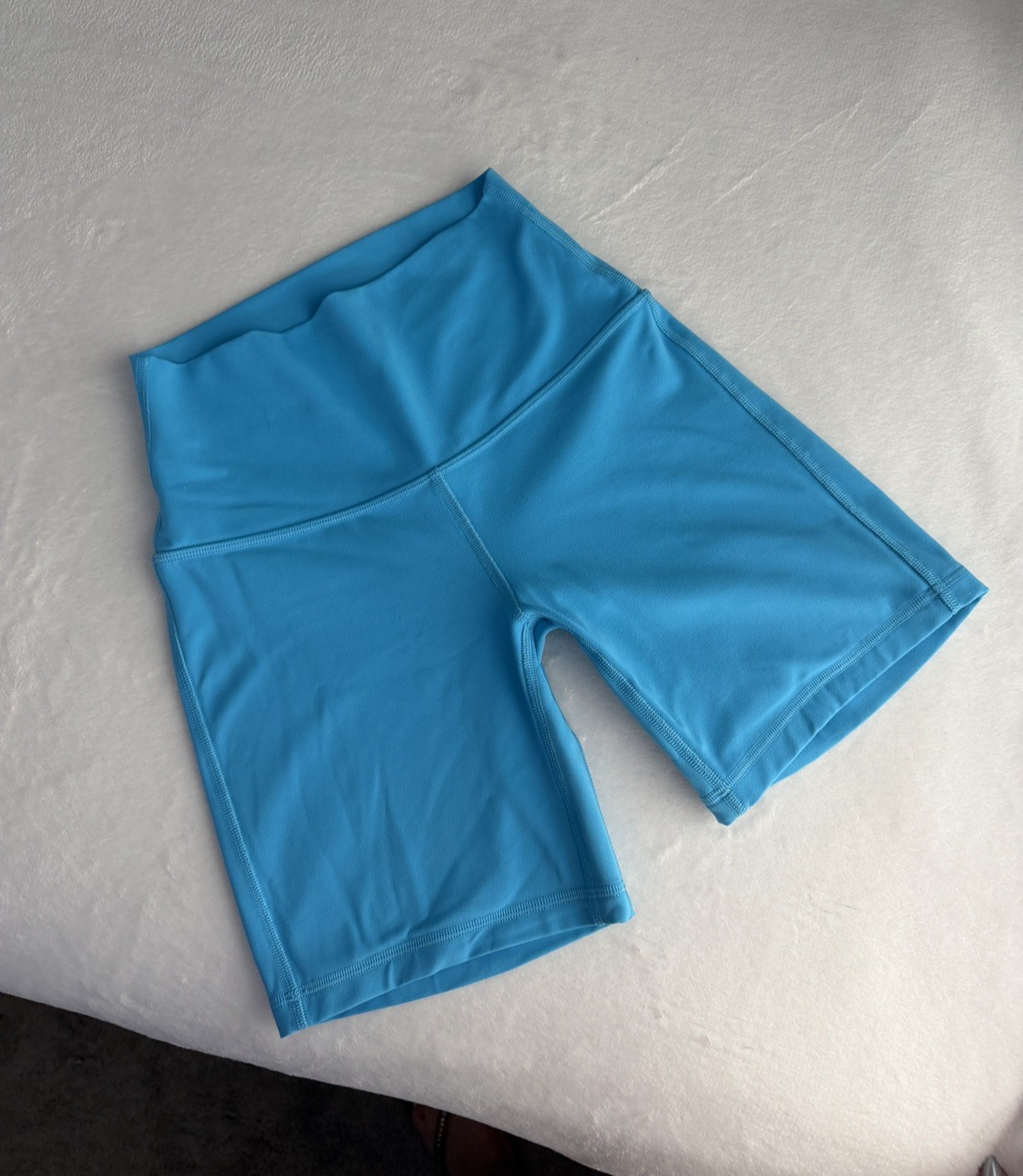 Lululemon Align High-Rise Biker Shorts – Blue, Size 4