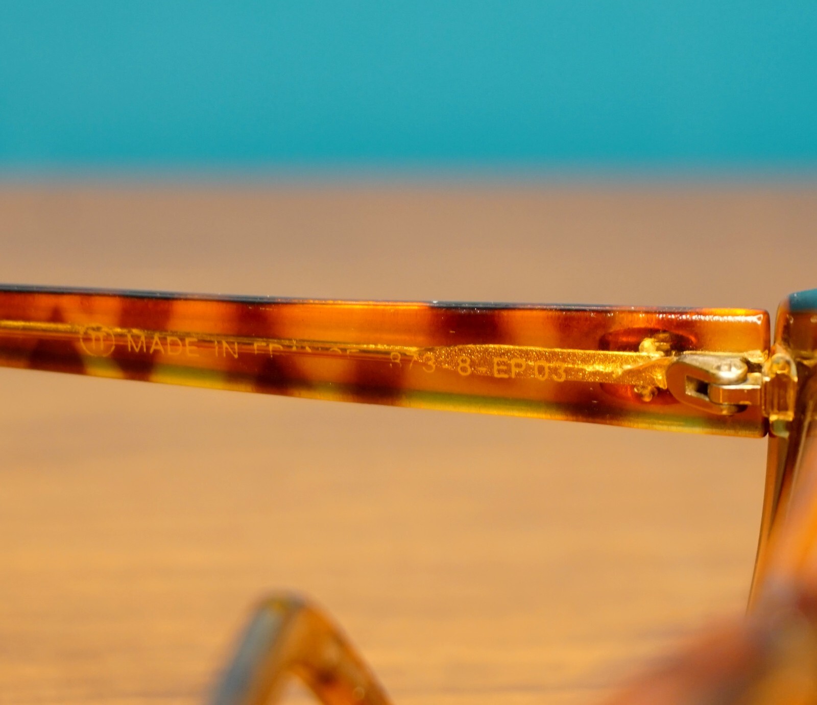 Emilio Pucci Sunglasses 873-8-EP03 Amber Tortoiseshell Frames Eyewear Shades