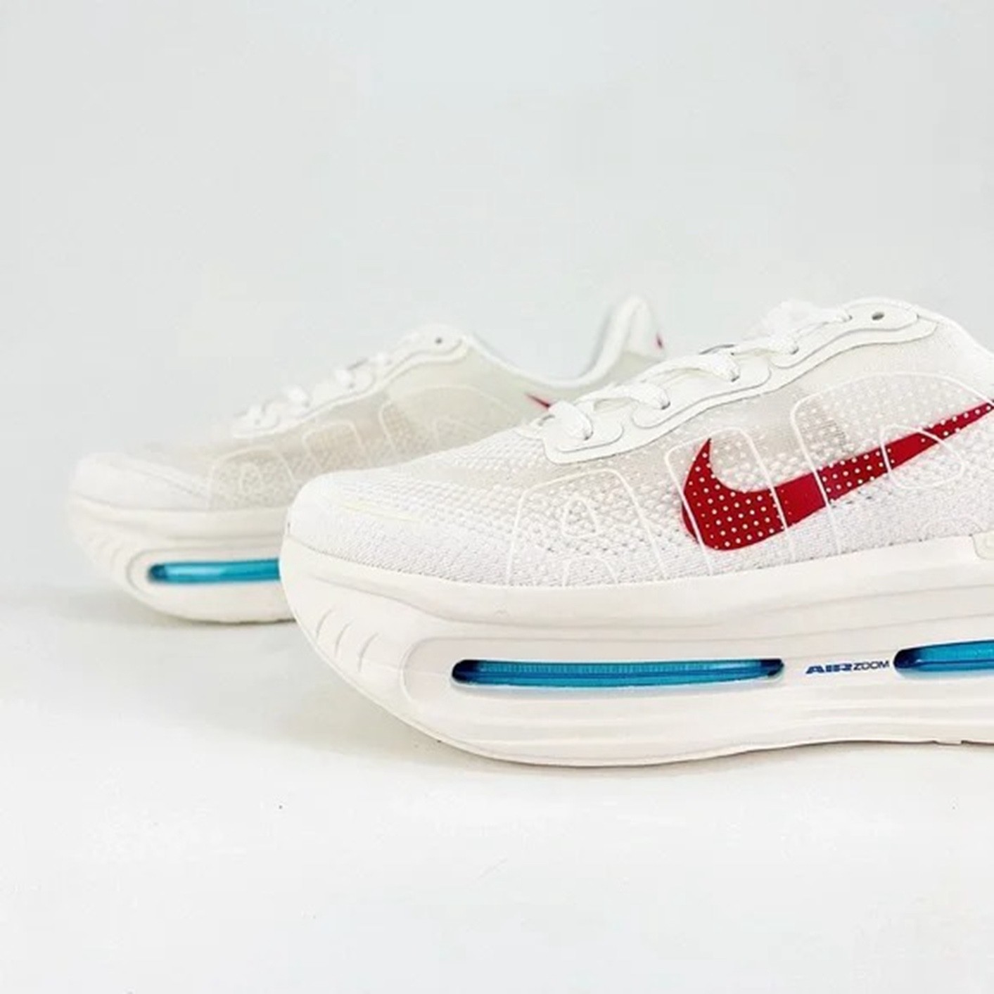 Men’s Size Retro Nike Vomero Premium White Blue Mesh