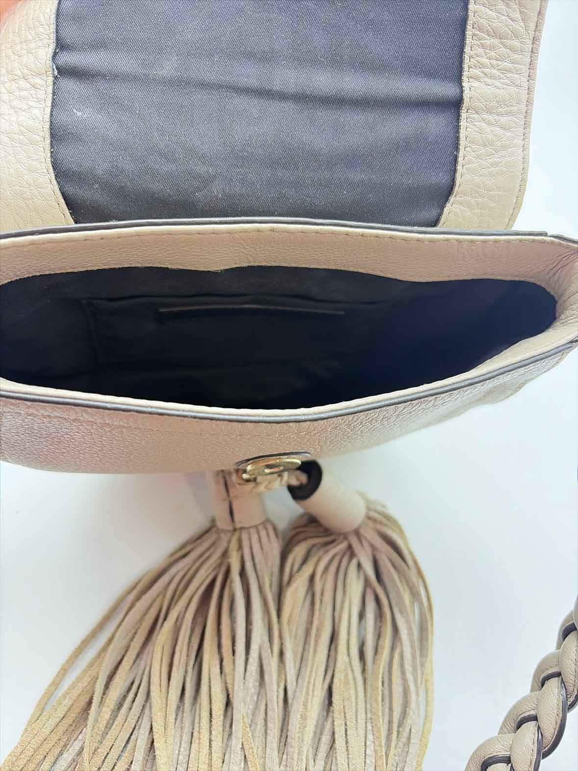 Pre-Owned Rebecca Minkoff Grey Pebbled Crossbody Crossbody