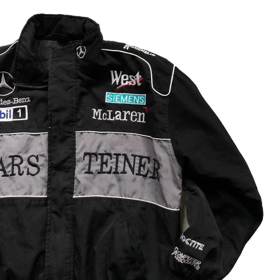 Vintage Mclaren Racing Jacket Team Racing Embroidered Jacket