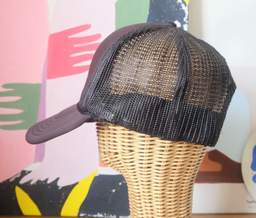 OTTO Trucker Hat Black Custom Tie-Dye Adorable Graphic Cap