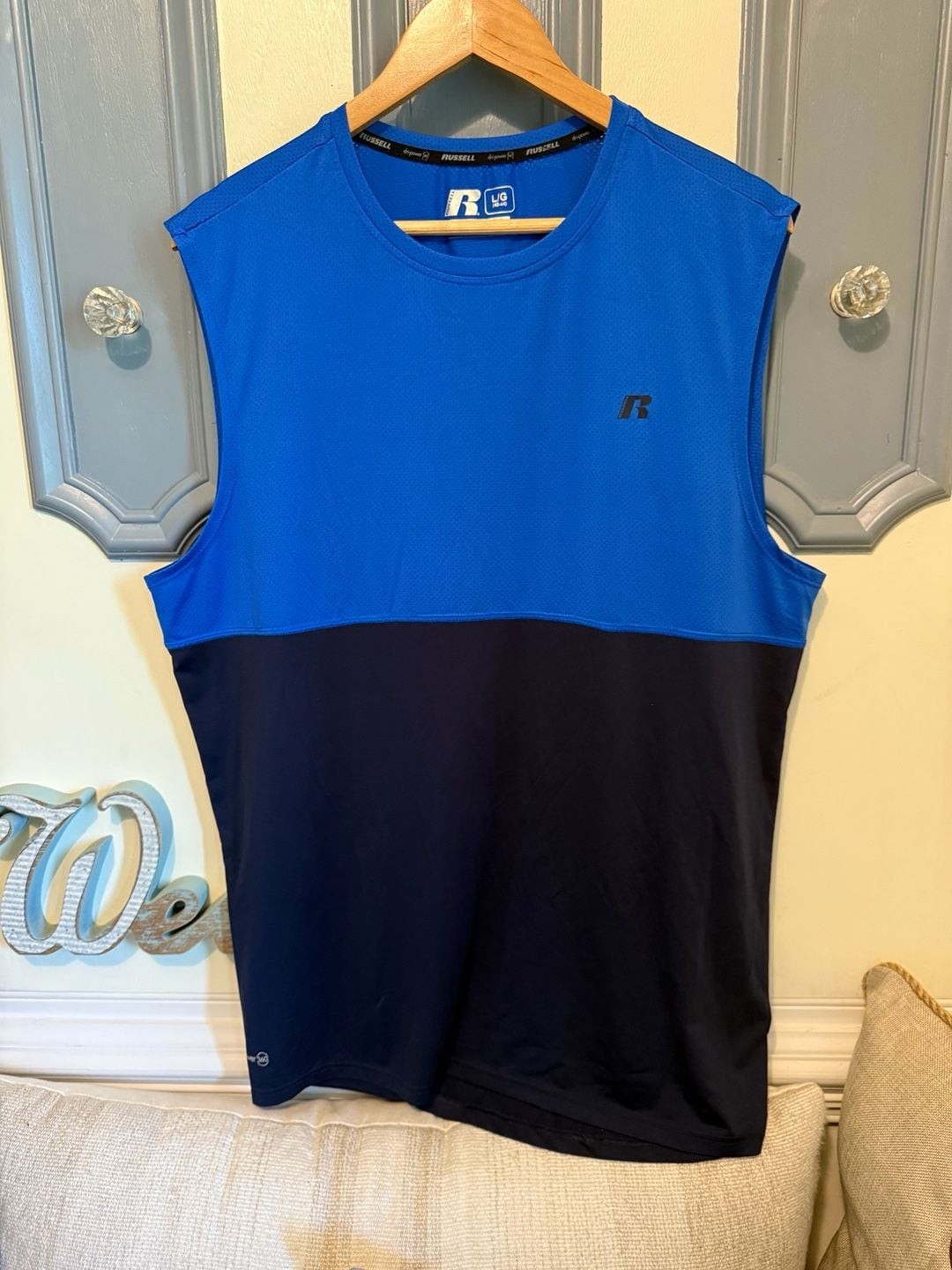 Russell Athletic Dri-Power 360 Men’s Training Fit Muscle Tank Top