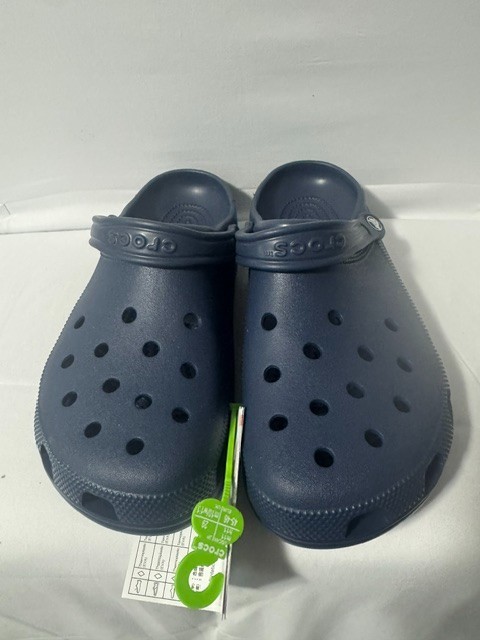 Crocs Unisex Baya Clog Unisex Sandals – Navy ( dark Blue ), US M 11 — W 13