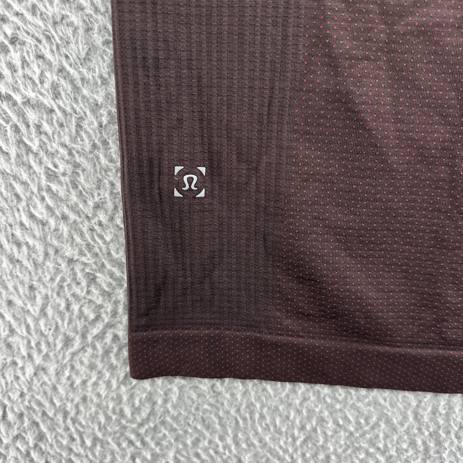 Lululemon Shirt Mens Small S Red Gym Metal Vent Tech 2.0 Short Sleeve Shirt