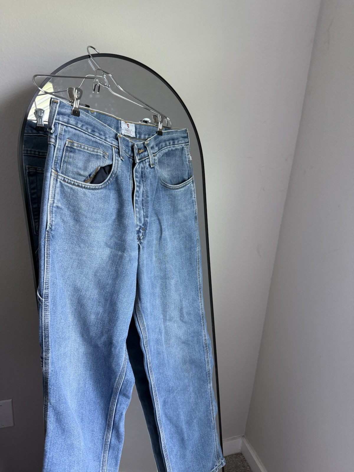 Tyndale Versa FR Jeans Mens 34×32 Blue Flame Resistant Denim Straight Leg Work