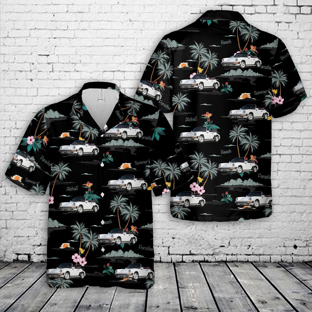 1986 Porsche 911 Carrera 32 Cabriolet Hawaiian Shirt