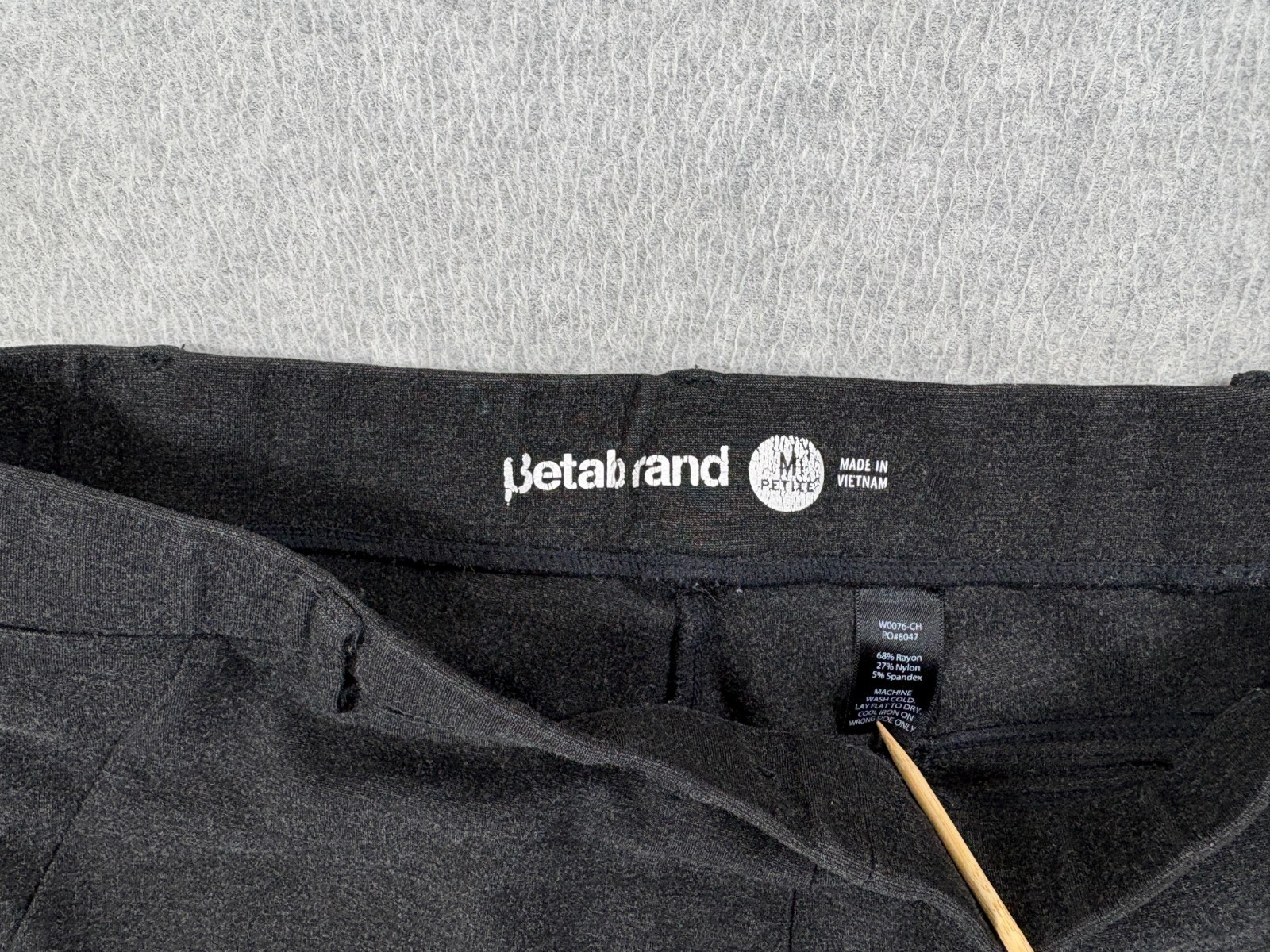 Betabrand Performance Classic Stretchy Office Yoga Pants (Women’s Medium Petite)