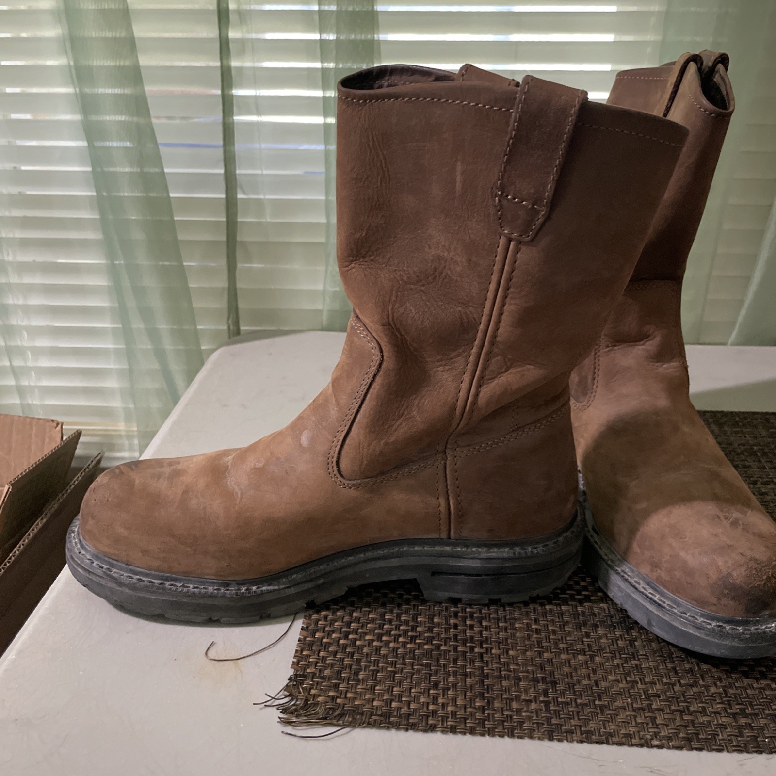 Wolverine MEN’S DD WORK STEEL TOE WELLINGTON 8.5 W04707