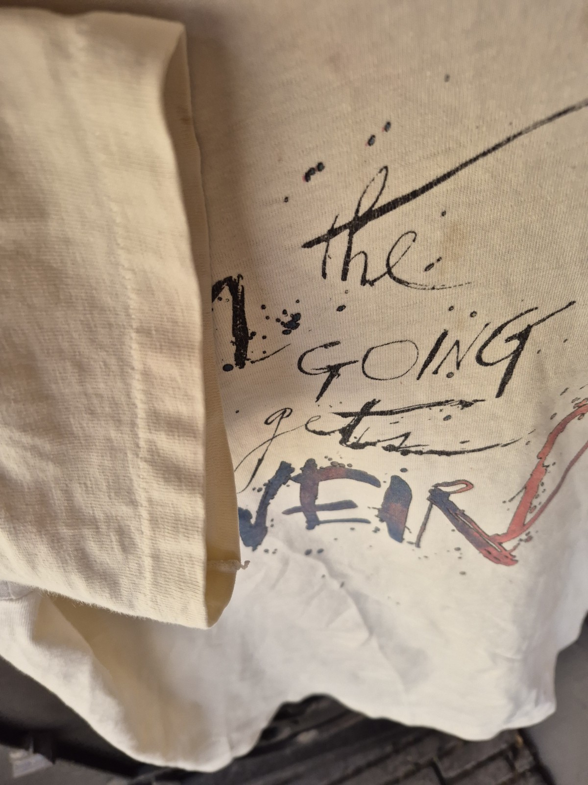 Vintage 1983 Weird Turn Pro Hunter Thompson R Steadman Art T-Shirt Fear Loathing