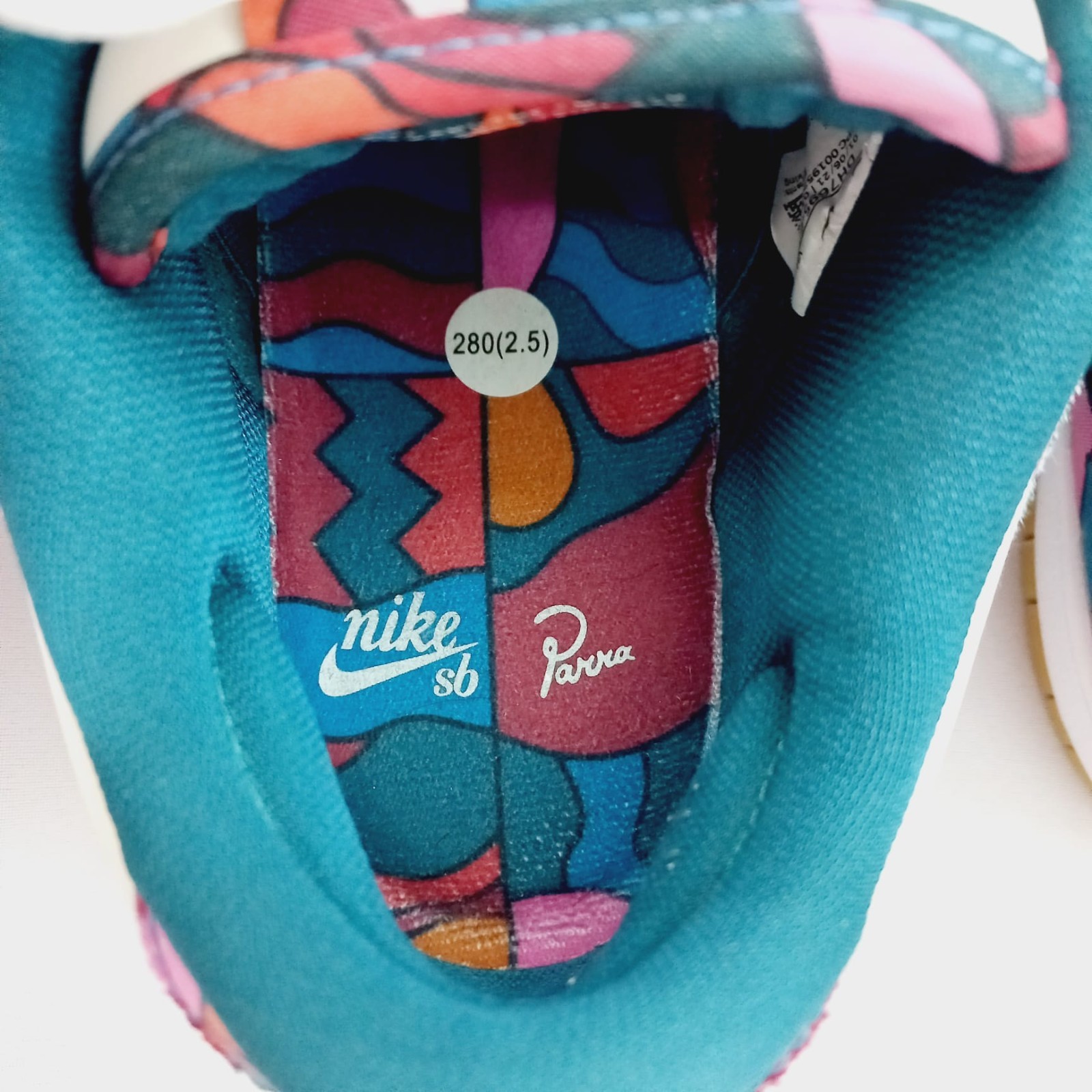 Nike SB Dunk Low Pro x Parra Abstract Art 2021 DH7695-600 Men’s Size US 10 Used