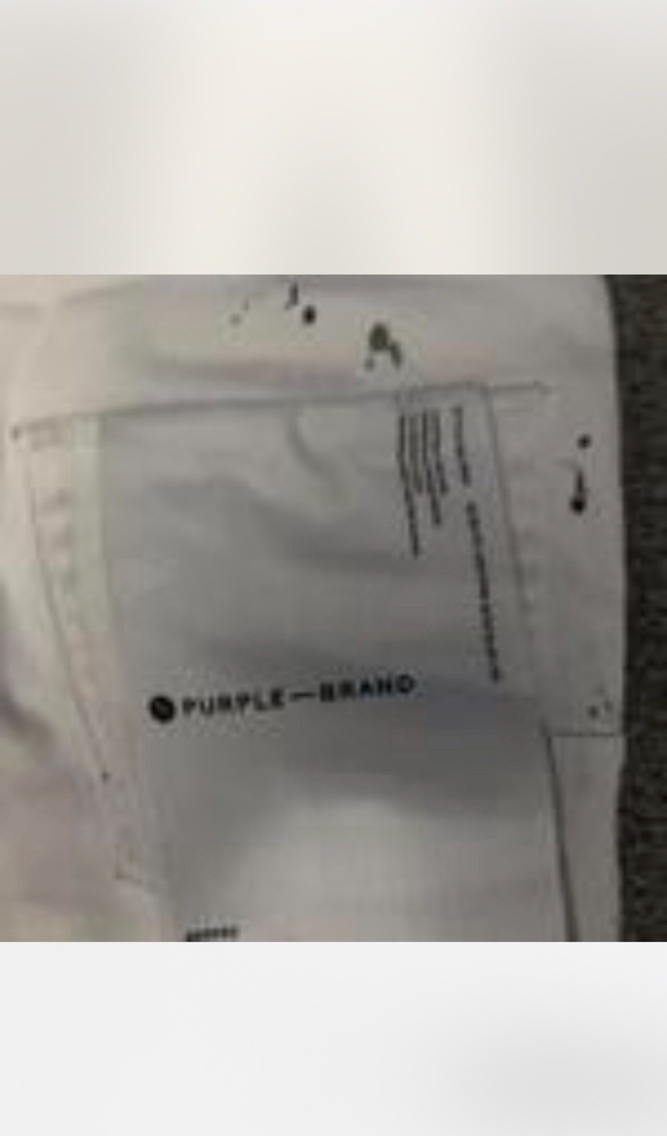 Purple Brand Men’s White Paint Splatter Distressed Skinny Slim Fit Jeans 28