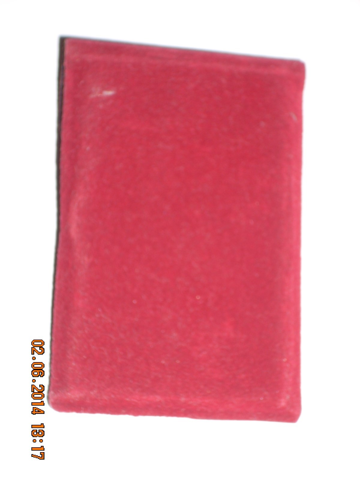 Aluminum Business Card Holder with plastic & suedelike holder 3 3/4 by 2 1/4