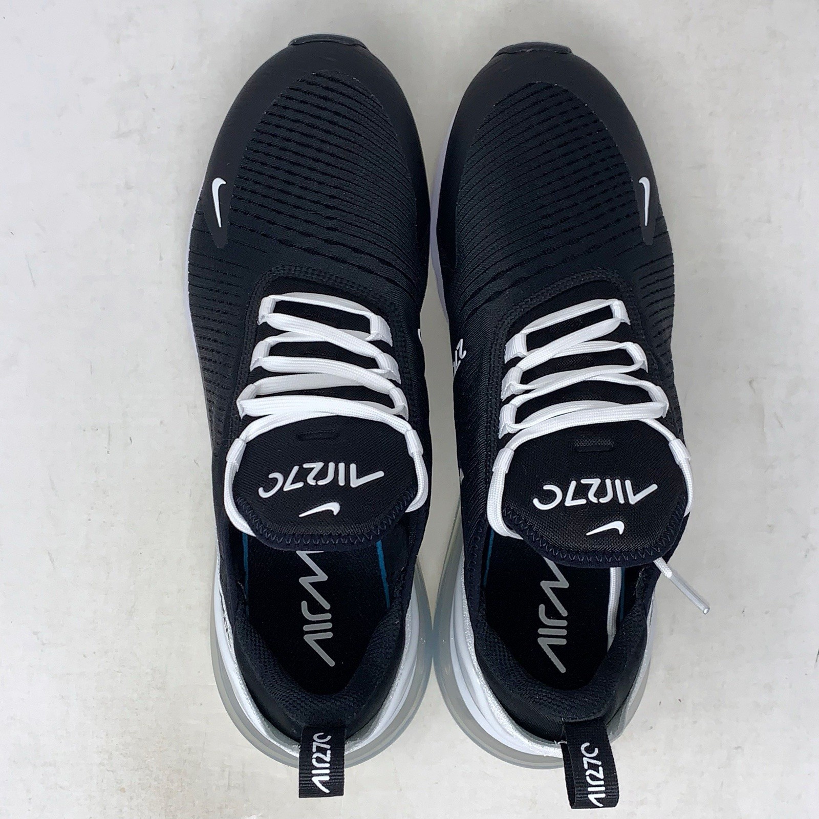 Nike Air Max 270 ‘Panda White’ Black Sneakers, Size 10.5 BNIB IQ8028-900 NBY