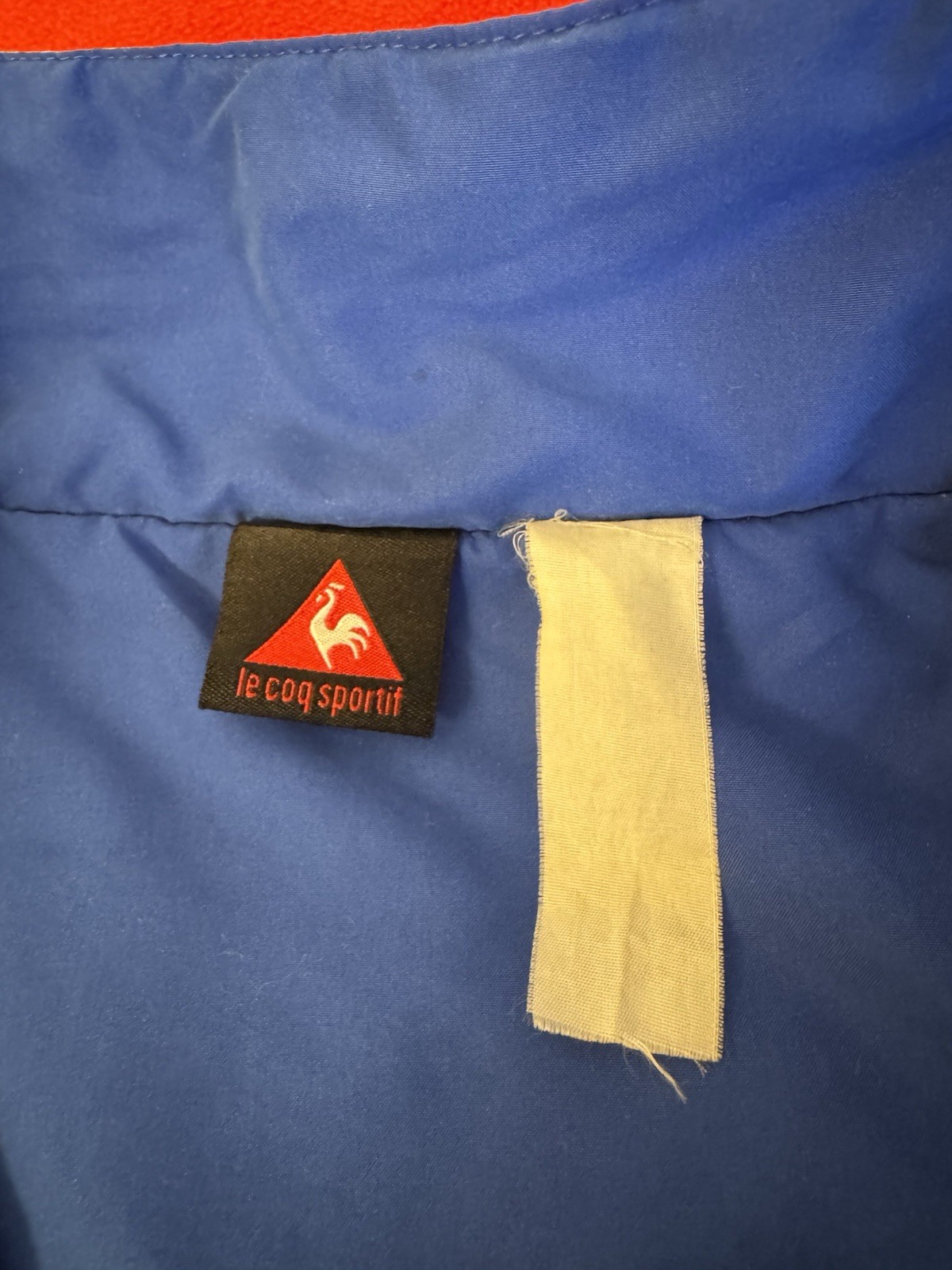 Vintage 90s Le Coq Sportif Windbreaker Lined Jacket Adult XL