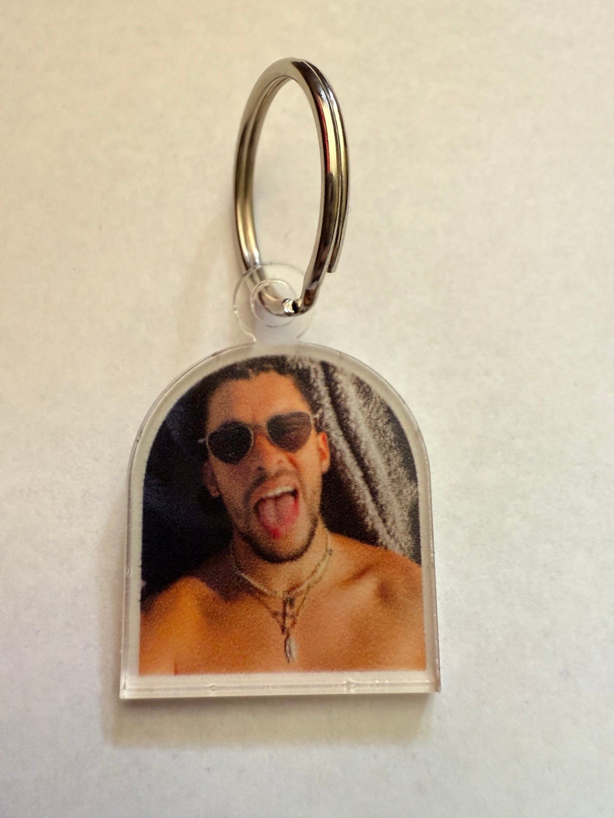 Bad Bunny Keychain SKU2177