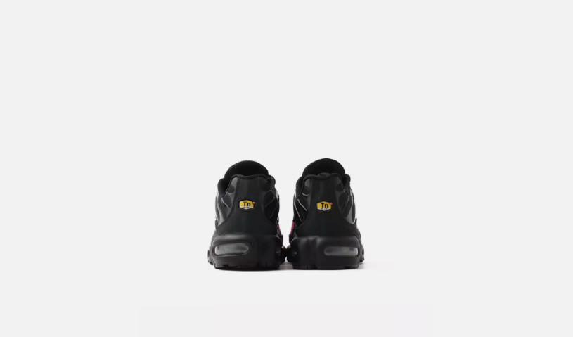 NIKE Women’s Air Max Plus IQ0280-010 Black Peony Metallic Silver “MULTIPLE SIZE”