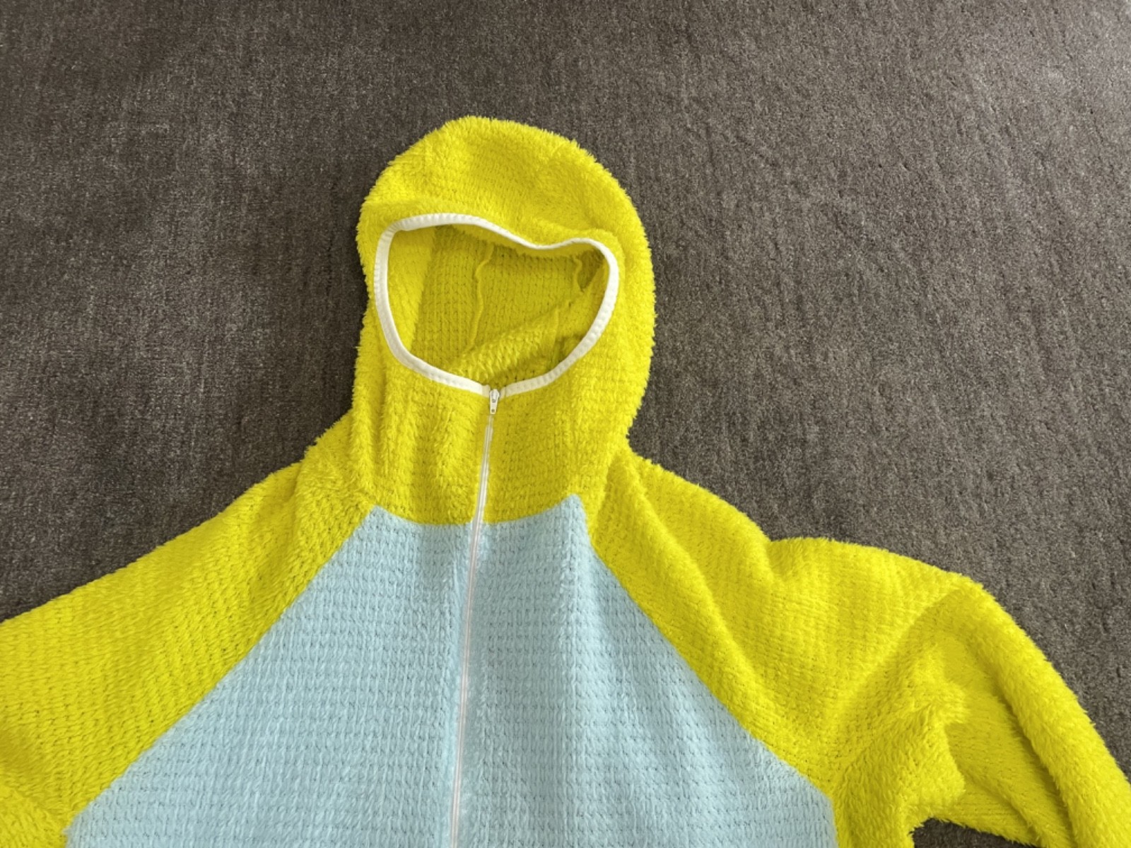Senchi Designs Hoody – Alpha 120 – Light Blue, Bright Yellow – Men’s XL