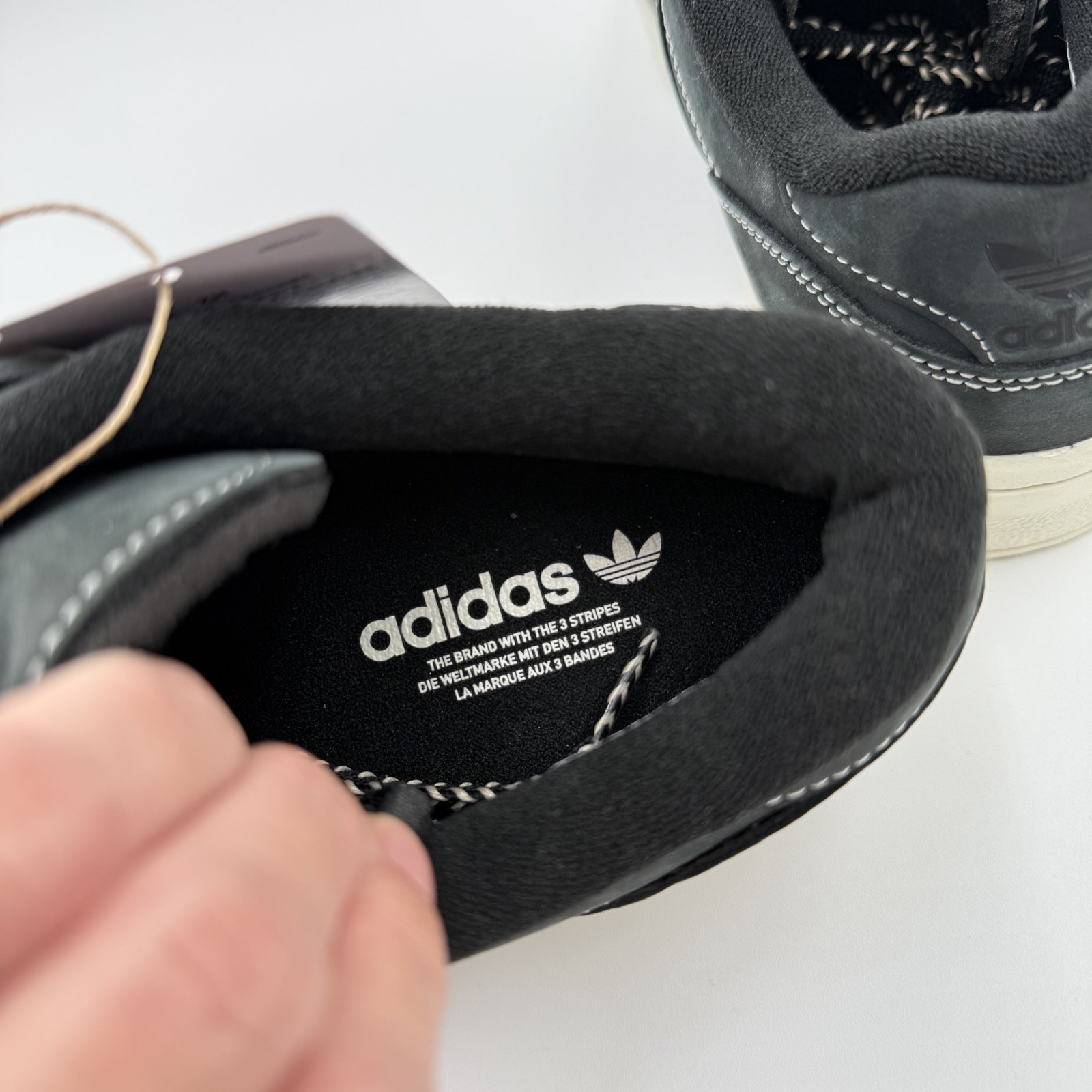 Adidas Sneakers Womens 8 Rivalry Low Suede Dark Gray No box