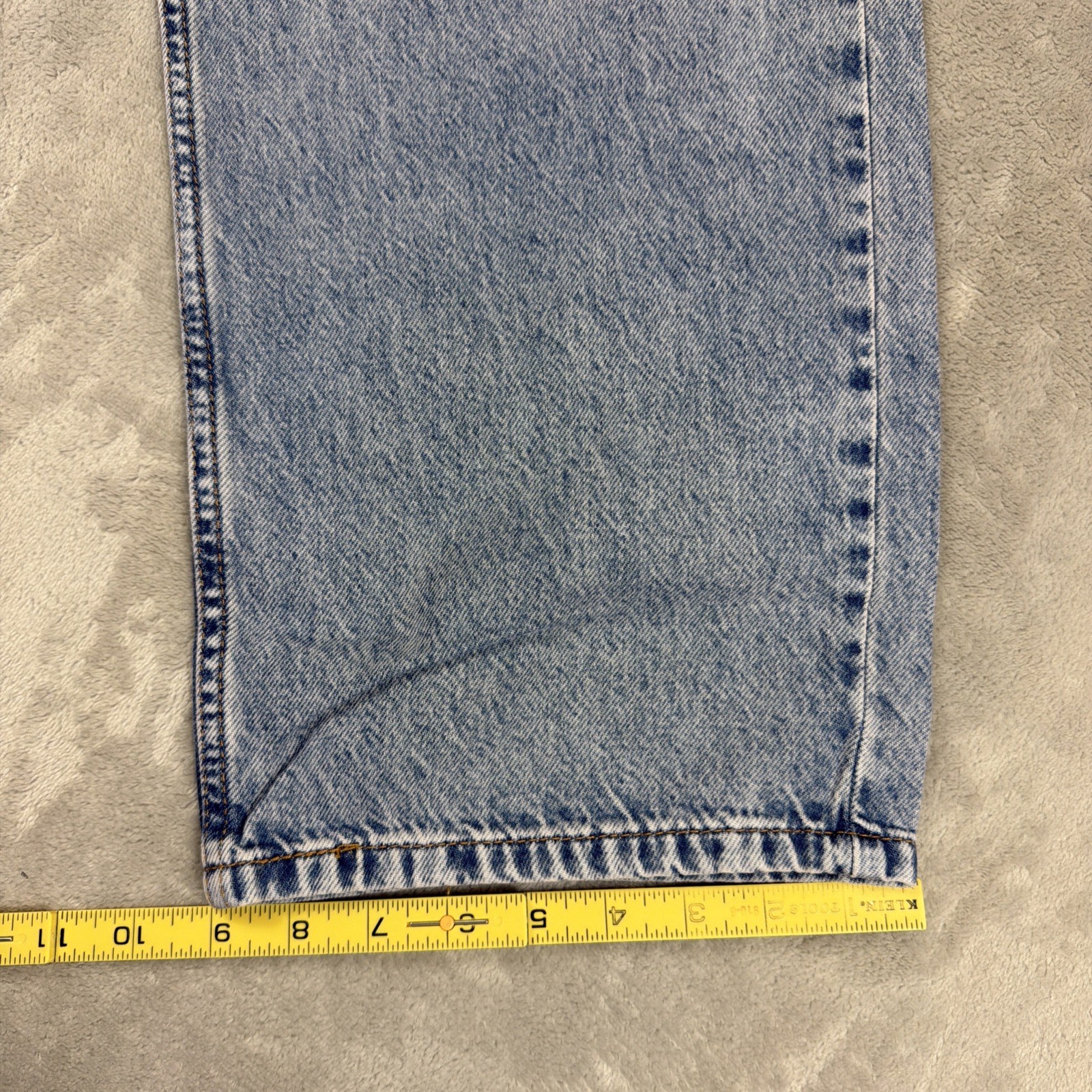 Levi’s 565 Loose Straight Jeans Men’s Size 34×30 Blue Denim Light Wash Cotton