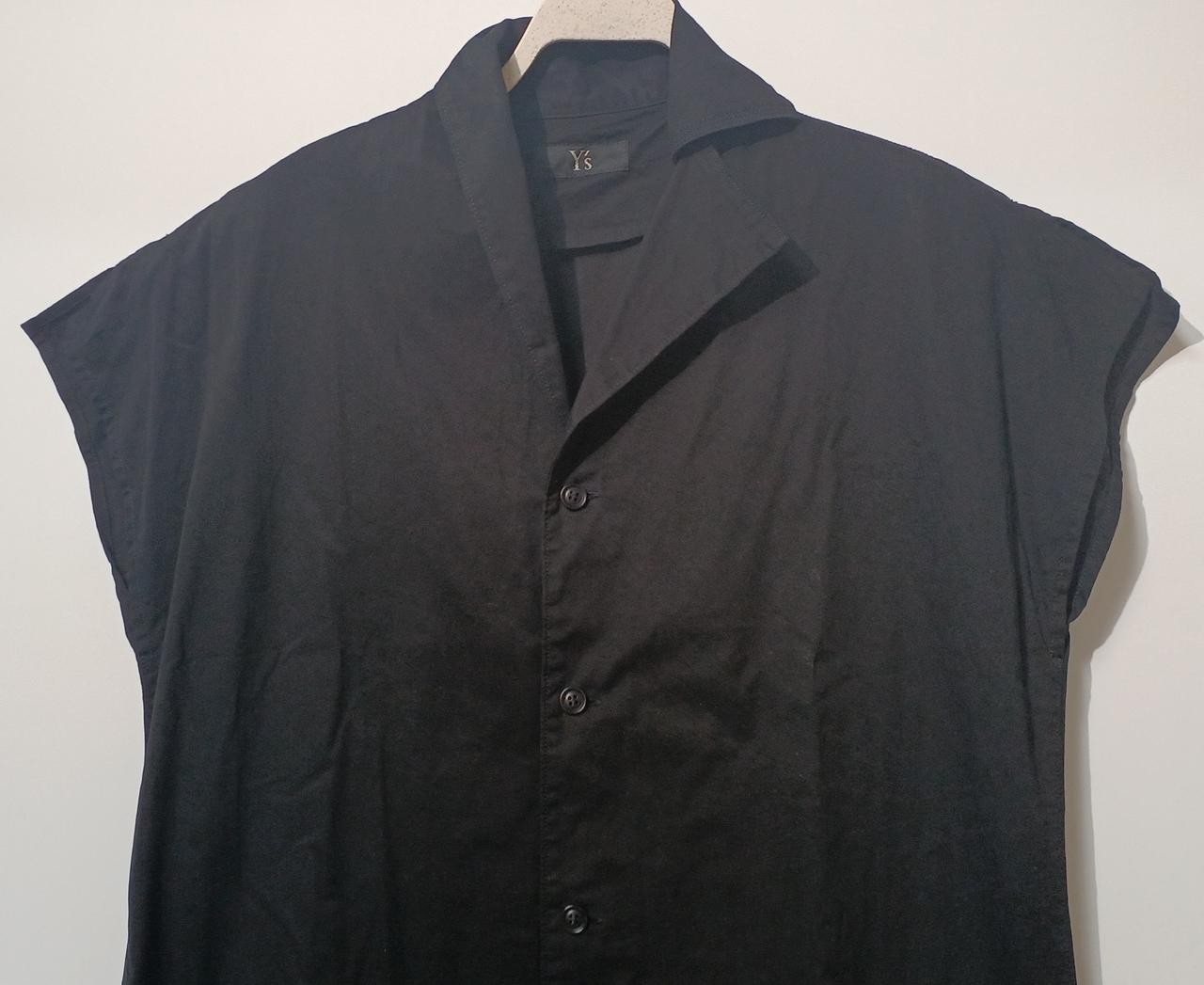 Y’S Cotton Twill Garment Dye French Dress Women’s M Size 50in Length