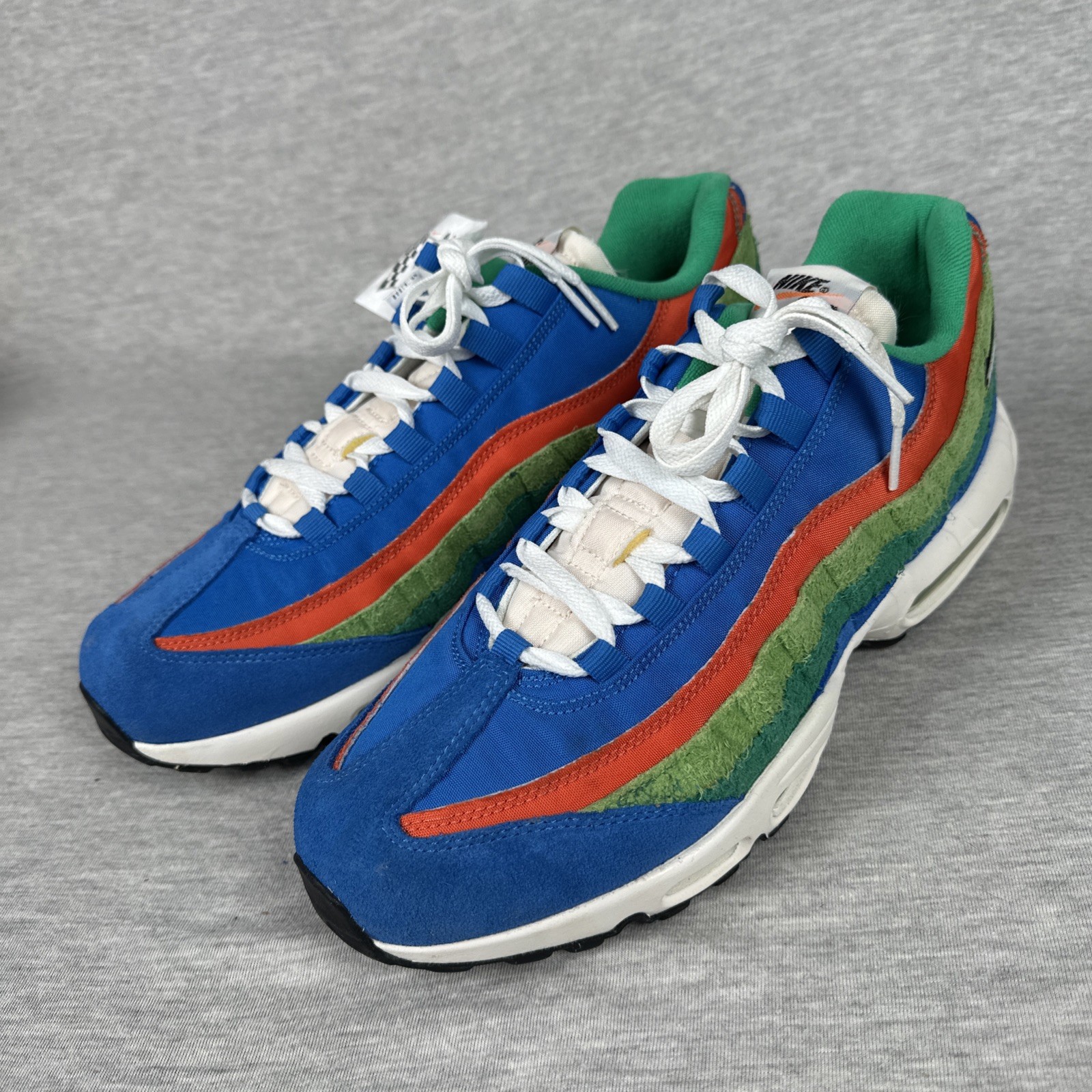 Nike Air Max 95 SE Sneakers Size 11 Blue Black Green DH2718-400