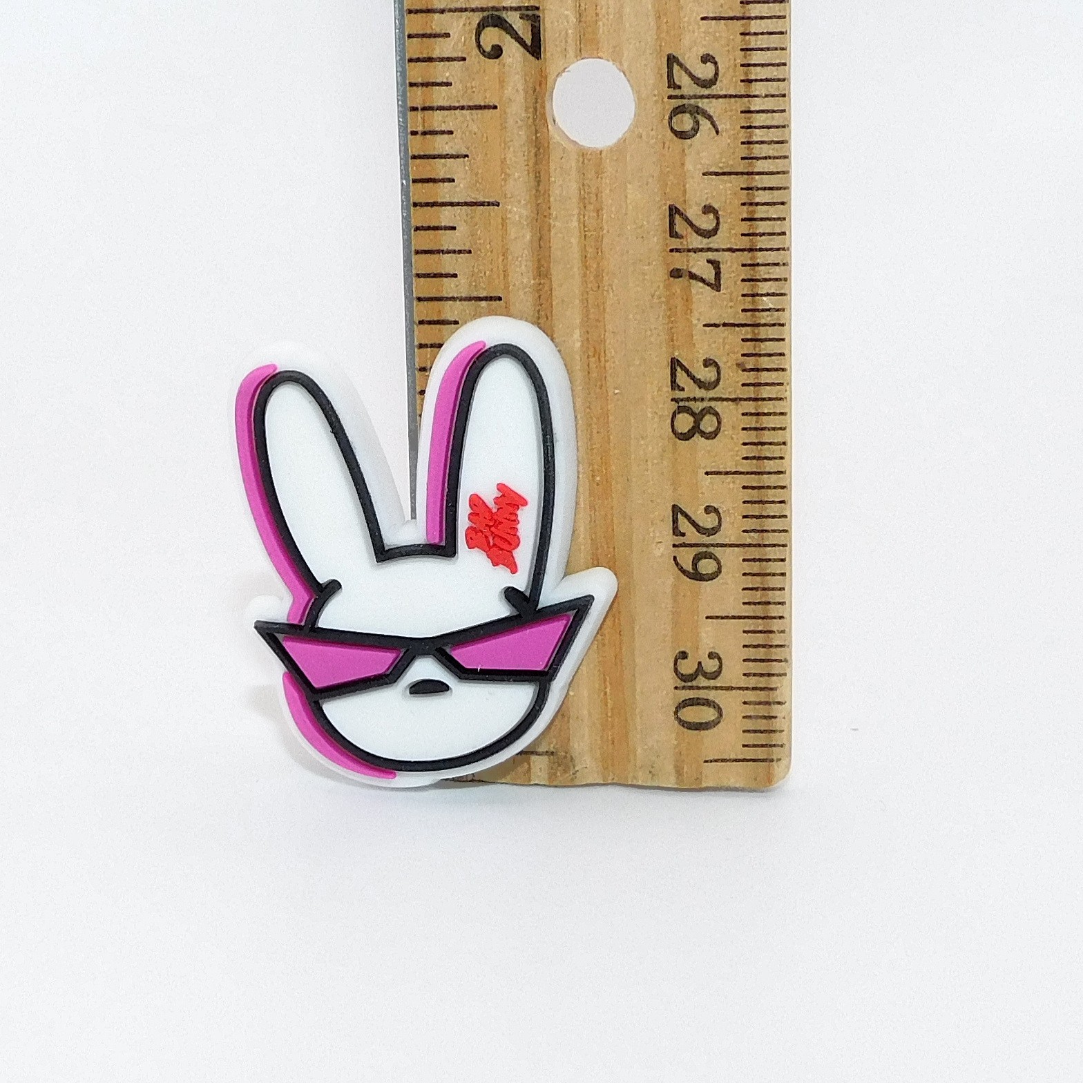You Pick Bad Bunny Crocs Shoe Bag Keychain Case Charms Hearts Bunnies Music