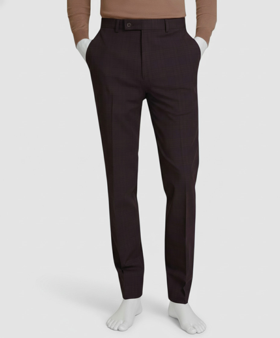Calvin Klein Mens Red Slim Flat Front Jace Dress Pants Size 30W x 30L