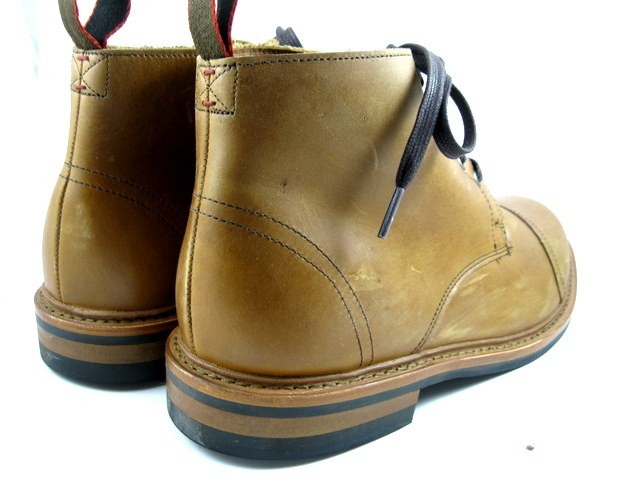 NEW Allen Edmonds “PATTON” WEATHERPROOF Chromexcel Boots 10.5 E Pecan (754N)