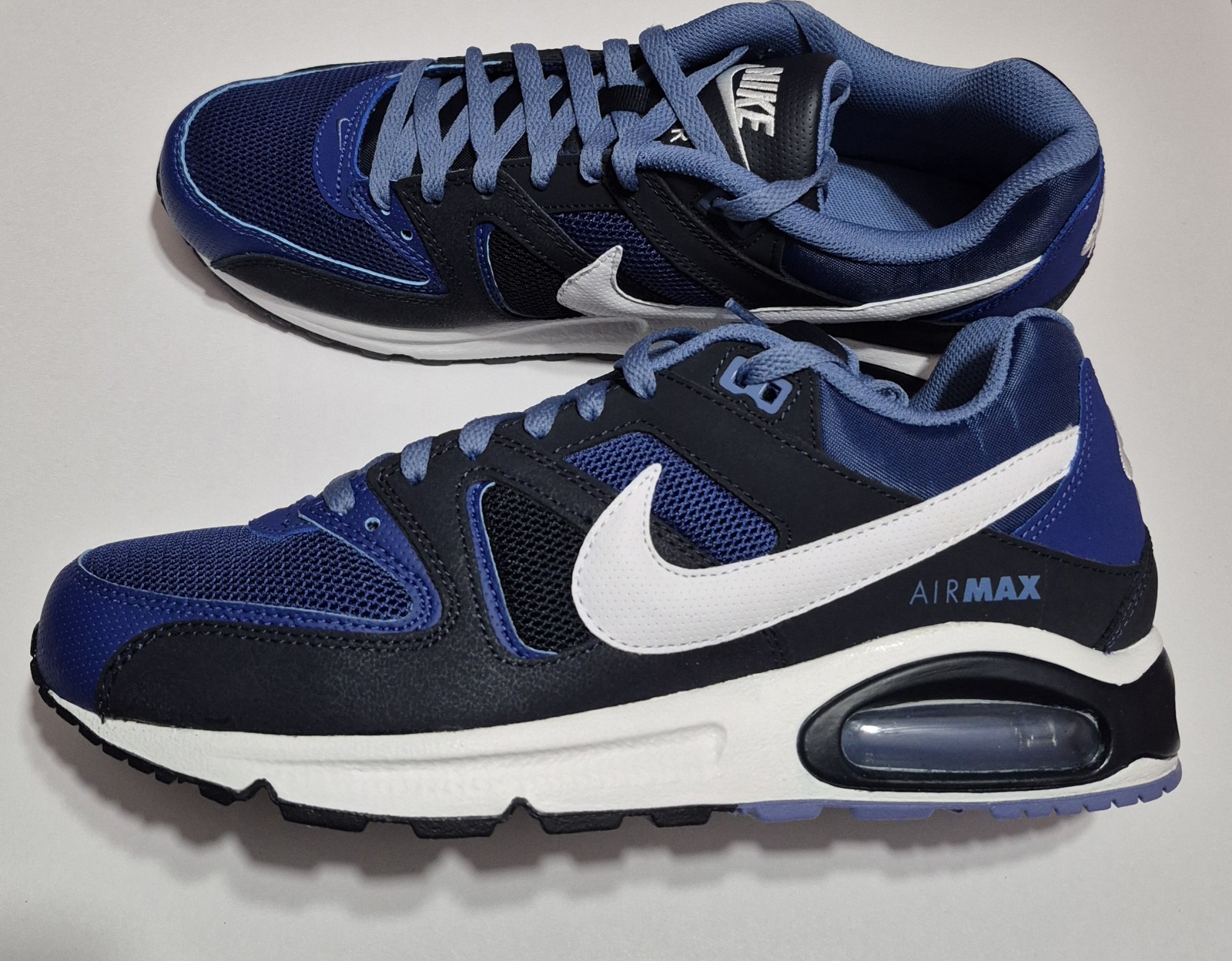 Multisize Nike Men’s Air Max Command 629993 410 Obsidian/Deep Royal Size 9.5