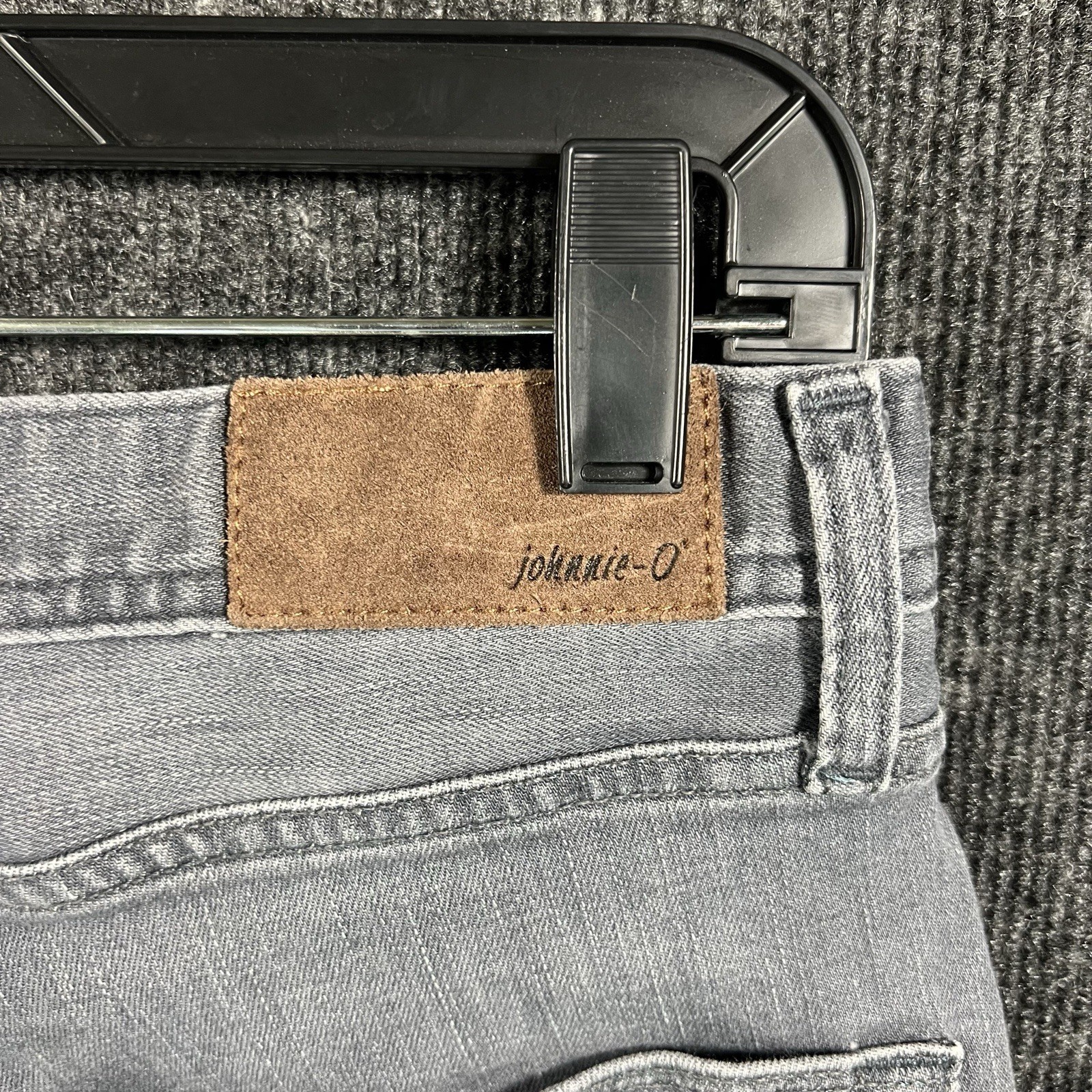 johnnie-O Vinny Stretch 5-Pocket Jeans Size 30×30 Light Gray