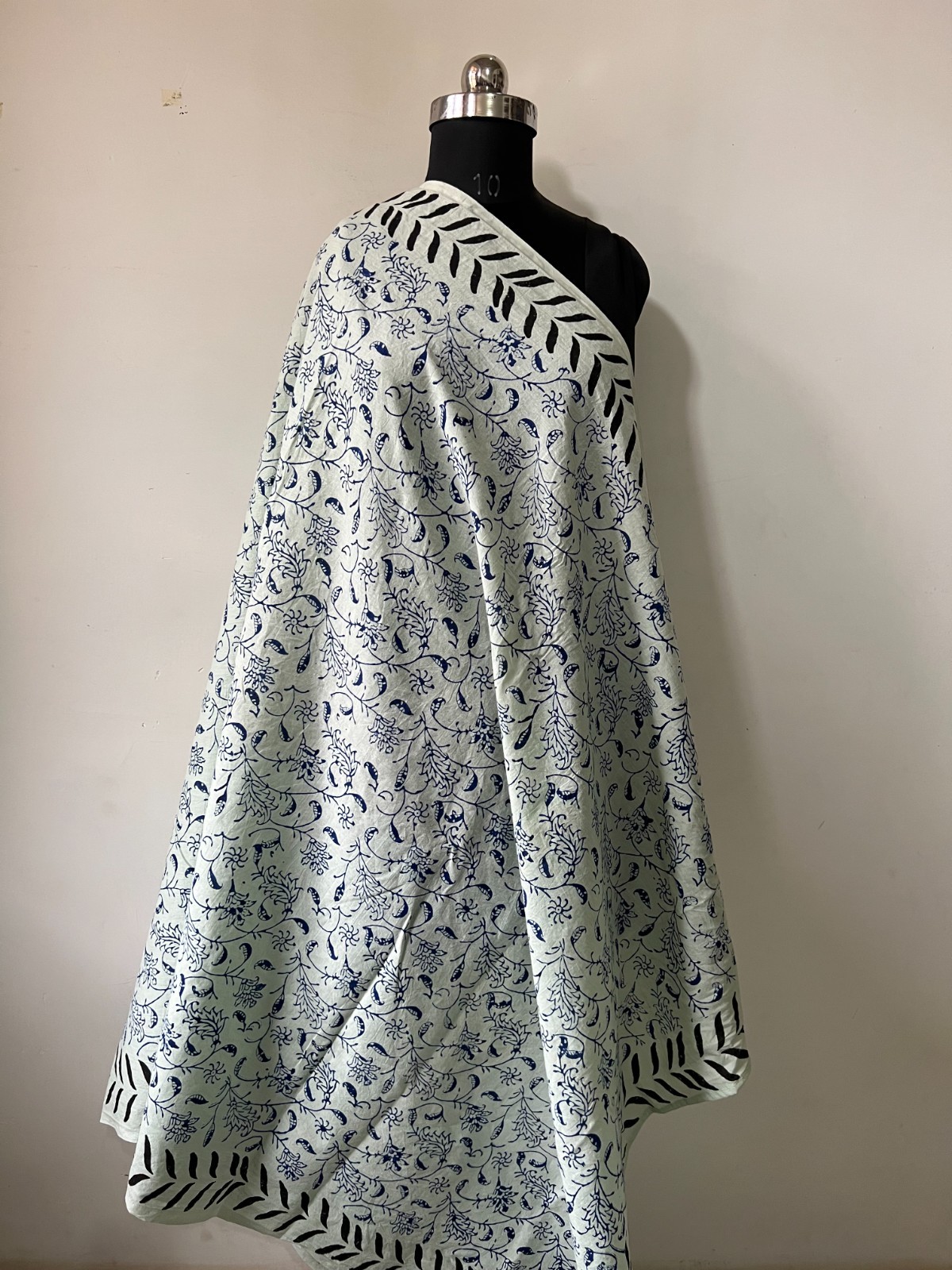 Block Printed Sarong Set, 100% Soft Cotton Beach Wrap, Scarf, Cover-Up