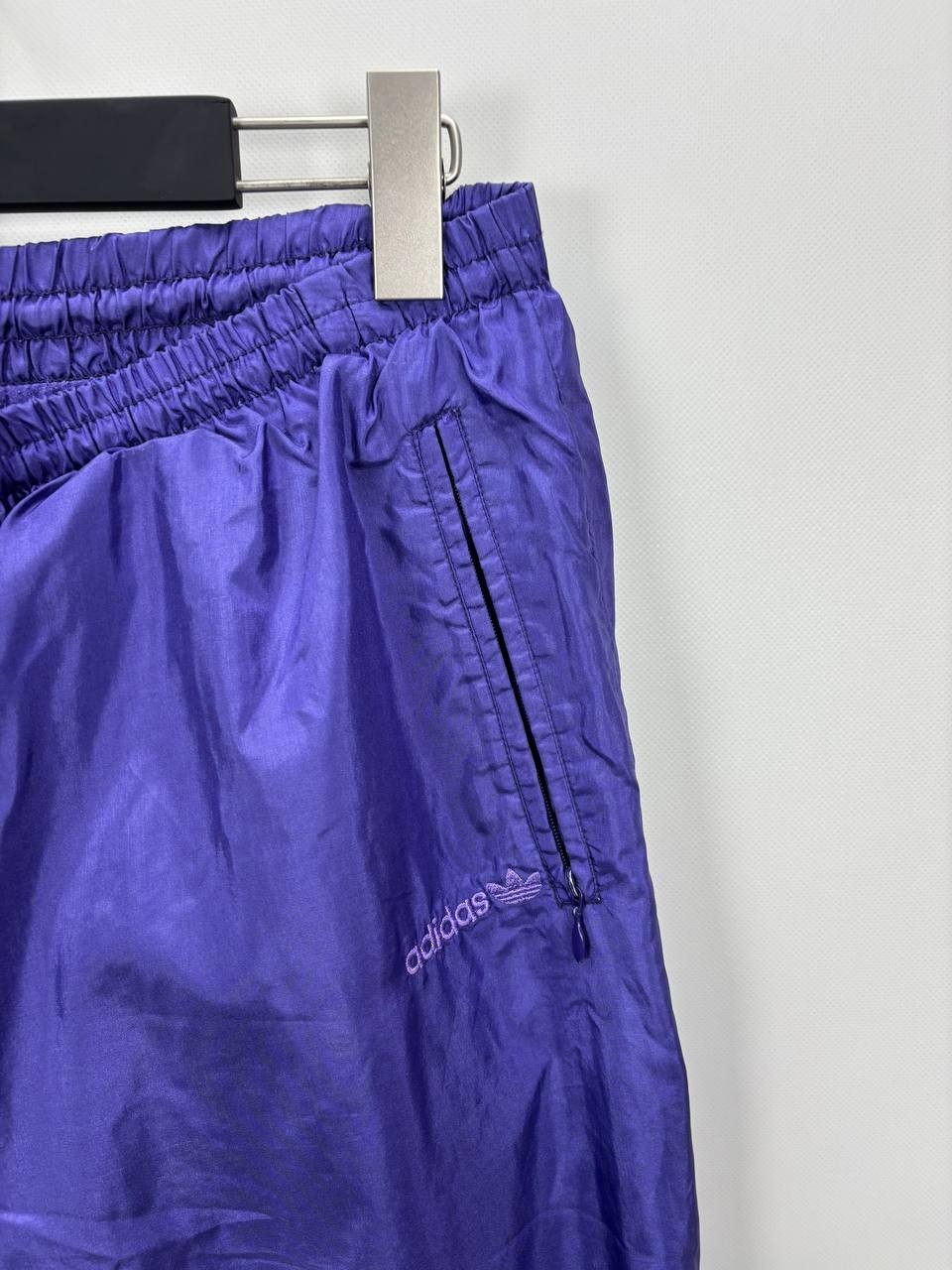 Mens vintage nylon pants Adidas Size L/XL Color Purple Duties Paid (USA)