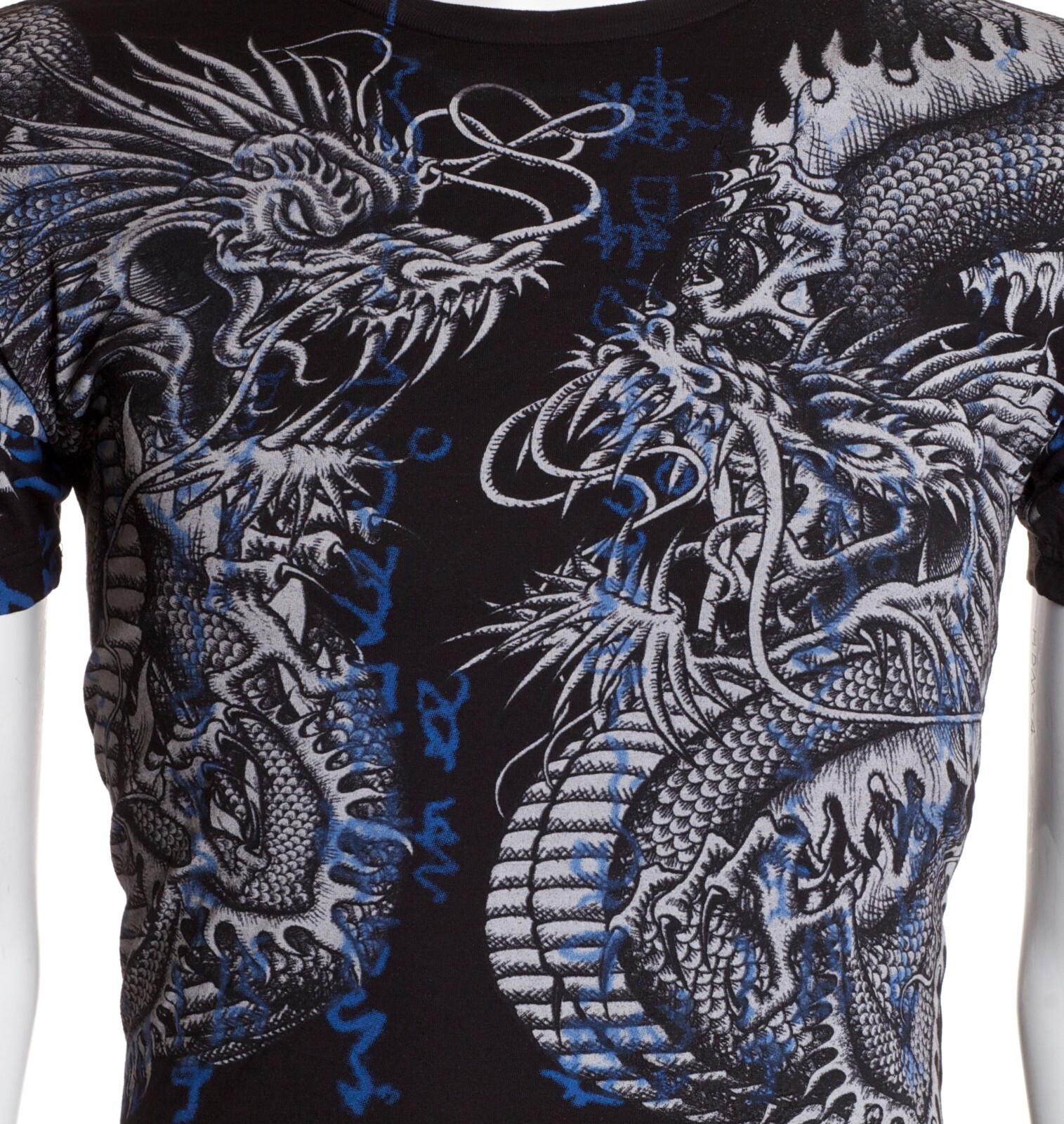 Xtreme Couture By Affliction Men’s T-Shirt Double UP Biker Black Tattoo S-5XL