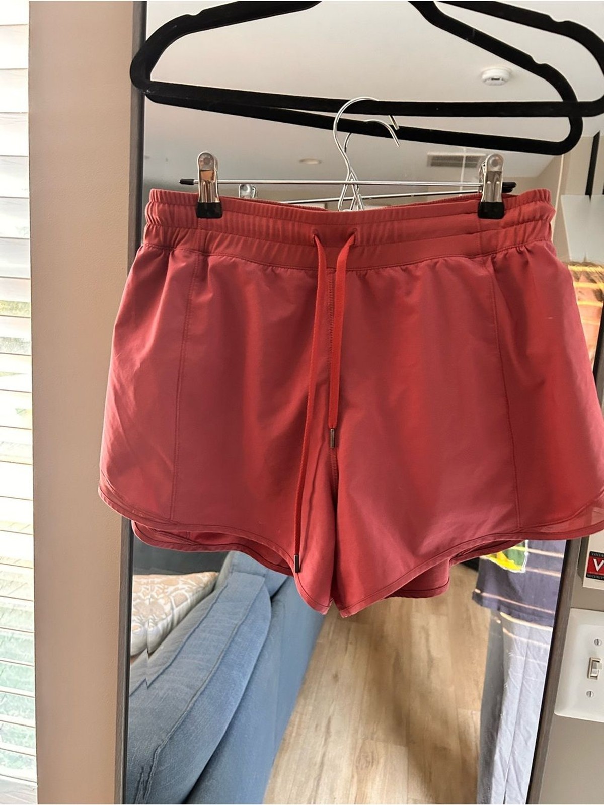 CRZ YOGA Coral Drawstring Athletic Shorts