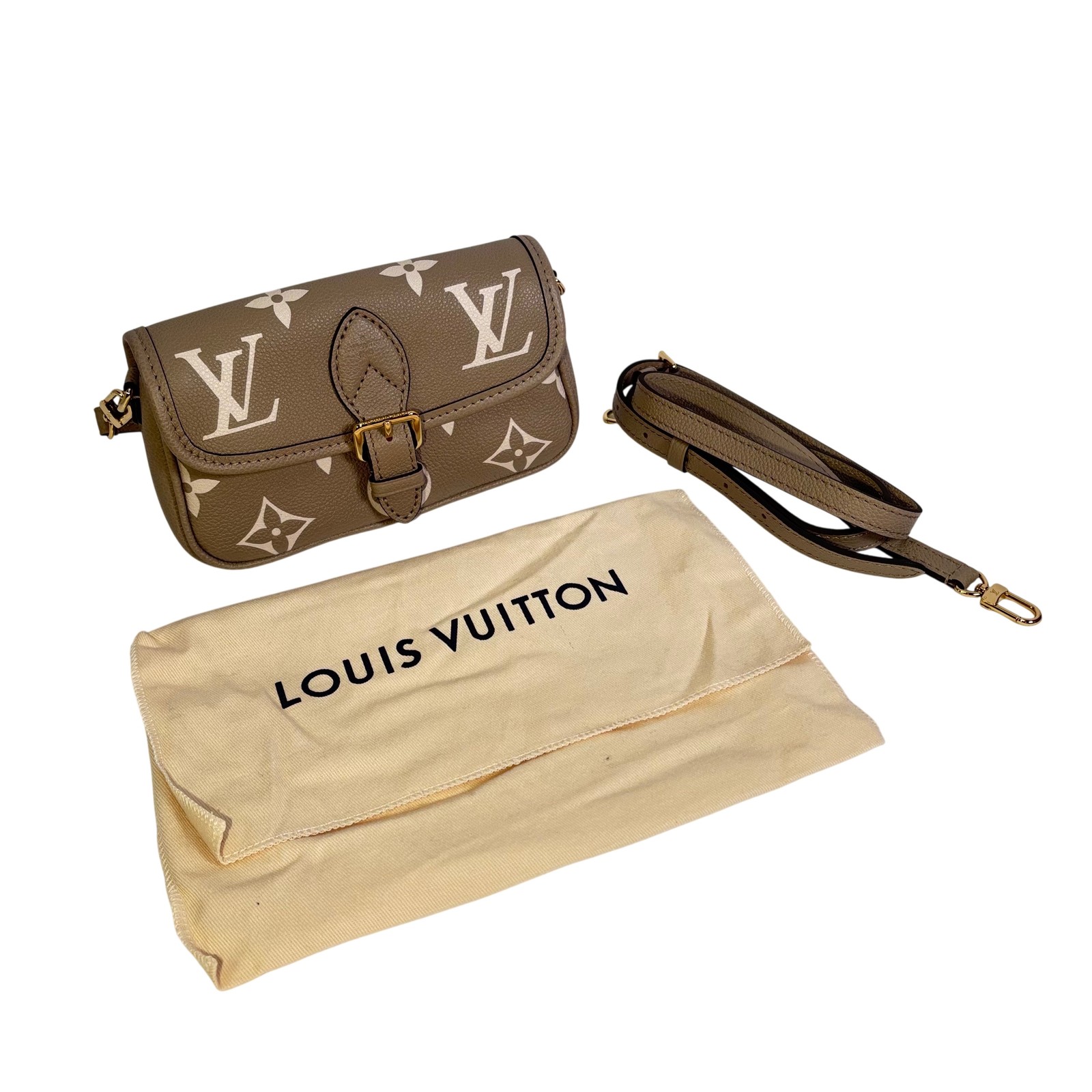 Louis Vuitton M83300 Monogram Empreinte Nano Diane Purse Handbag