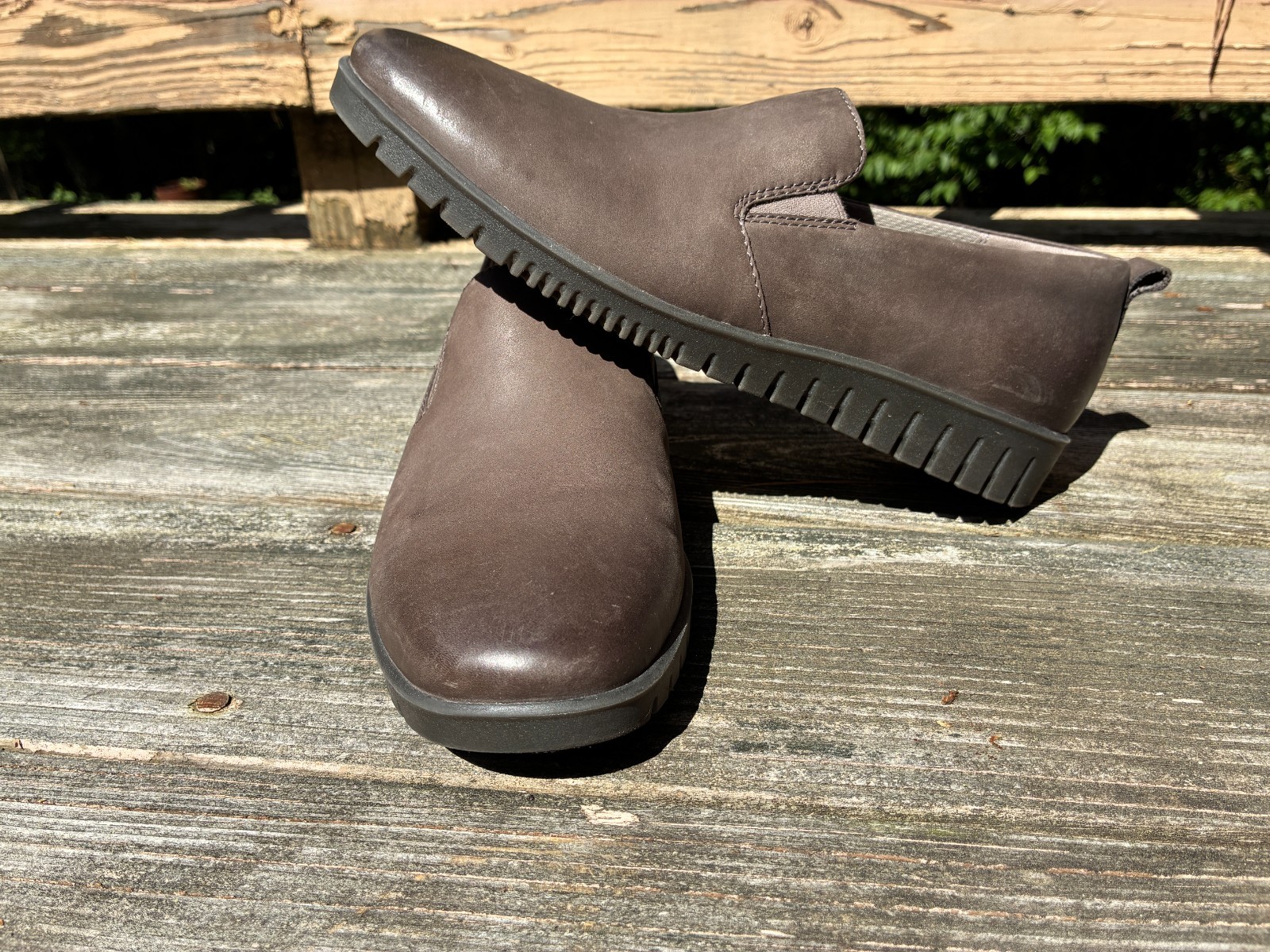 Dansko Linley 9142-947800 Womens Gray Loafers size 40 Slip Ons Leather Shoes