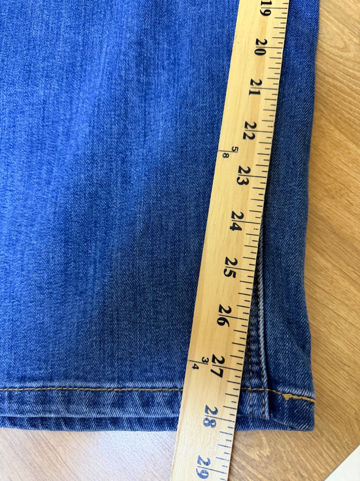 Levis 541 Jeans Men 56×30 B&T Blue Denim Stretch Athletic Fit Tapered Leg 28 NWT